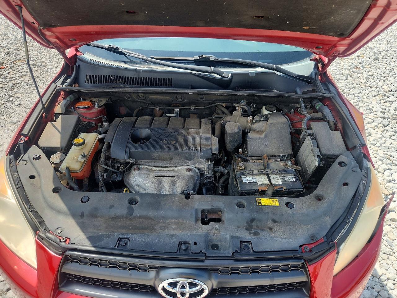 2012 Toyota Rav4 Base Red vin: 2T3BF4DV6CW241470