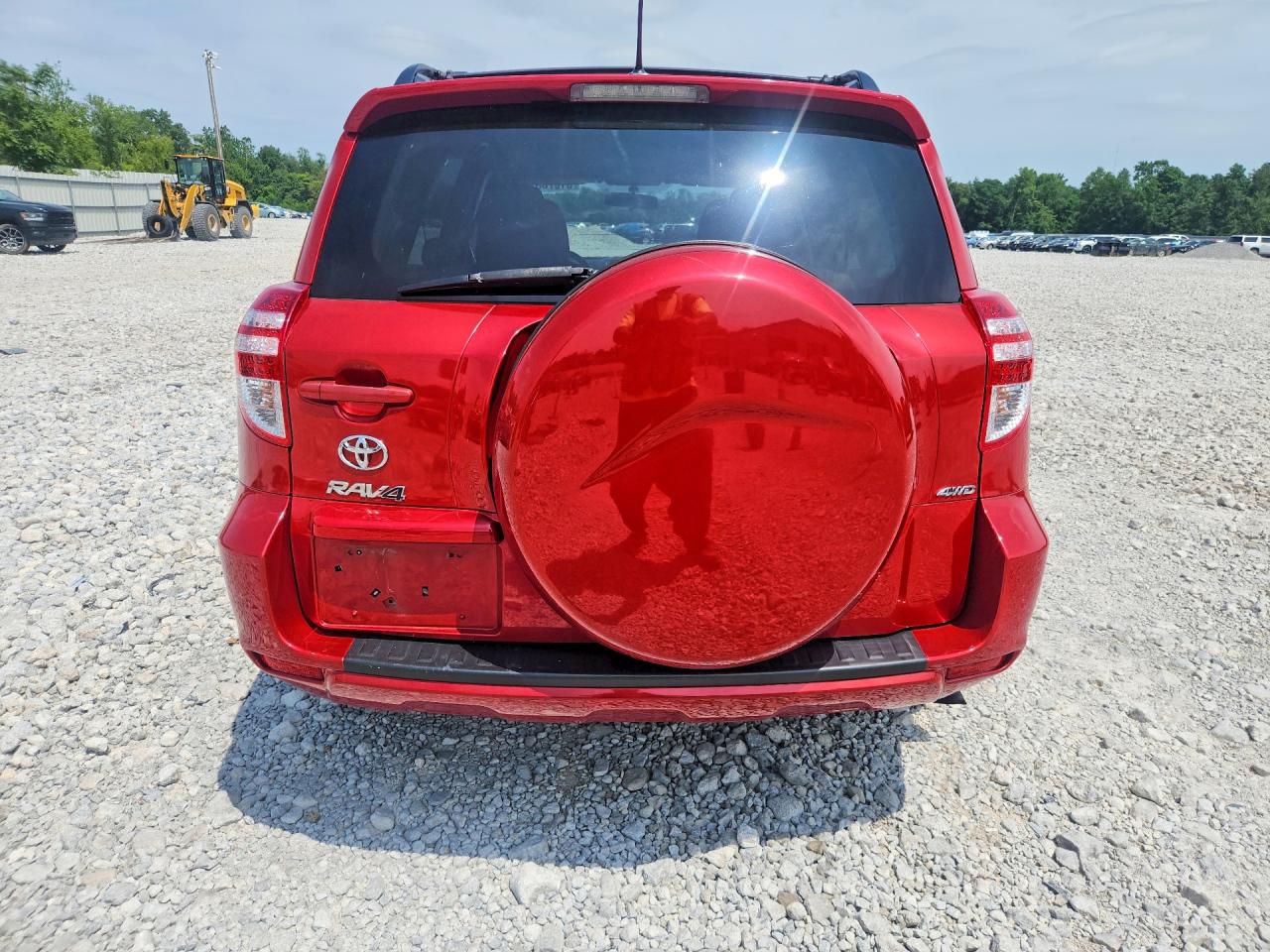 2012 Toyota Rav4 Base Red vin: 2T3BF4DV6CW241470