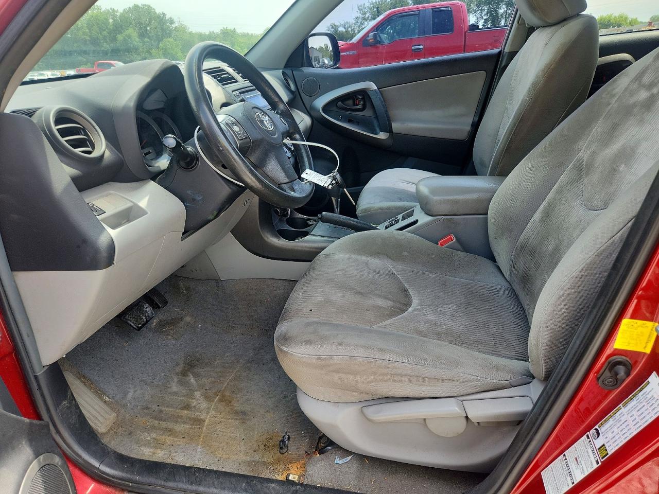 2012 Toyota Rav4 Base Red vin: 2T3BF4DV6CW241470