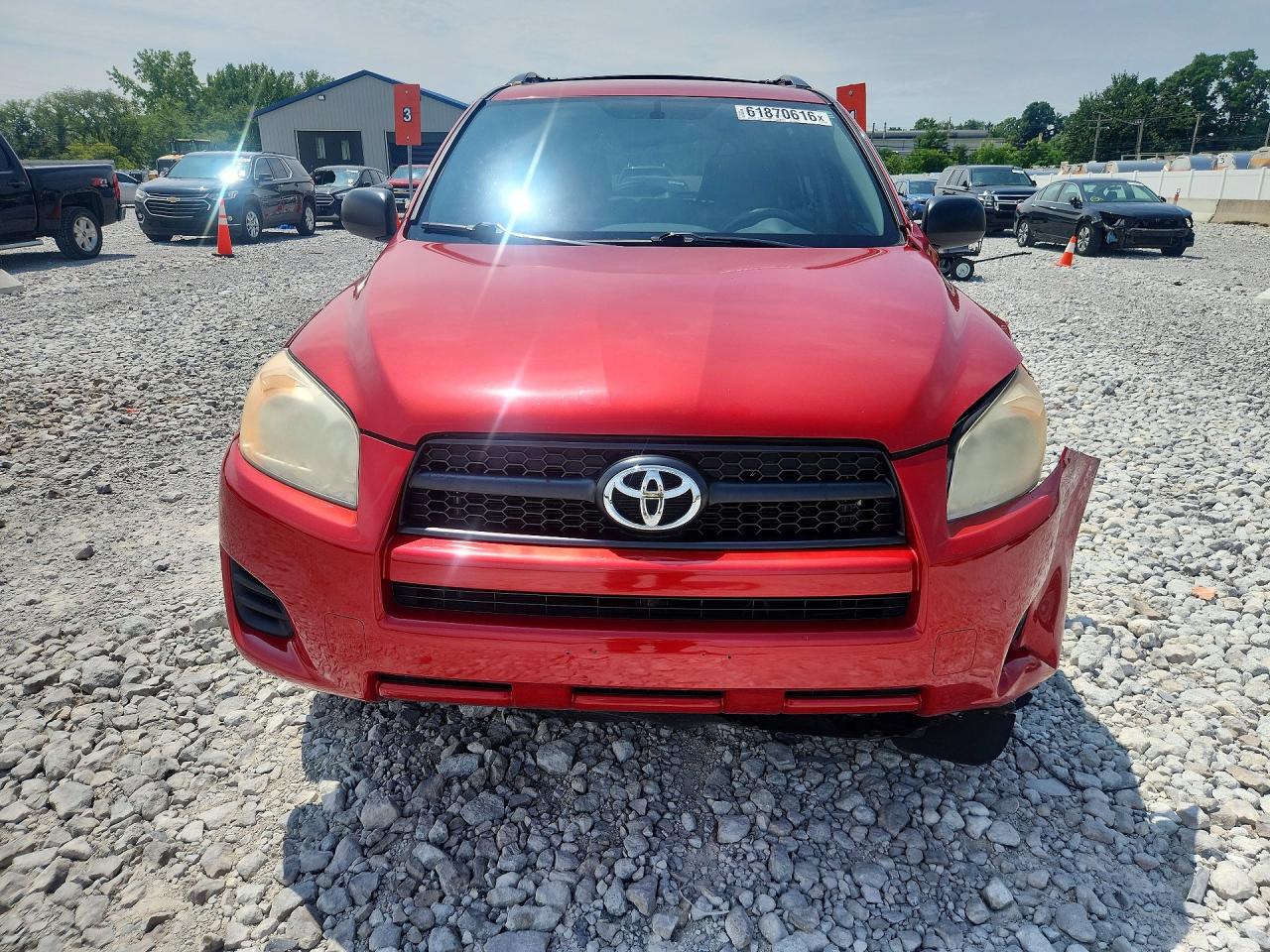 2012 Toyota Rav4 Base Red vin: 2T3BF4DV6CW241470