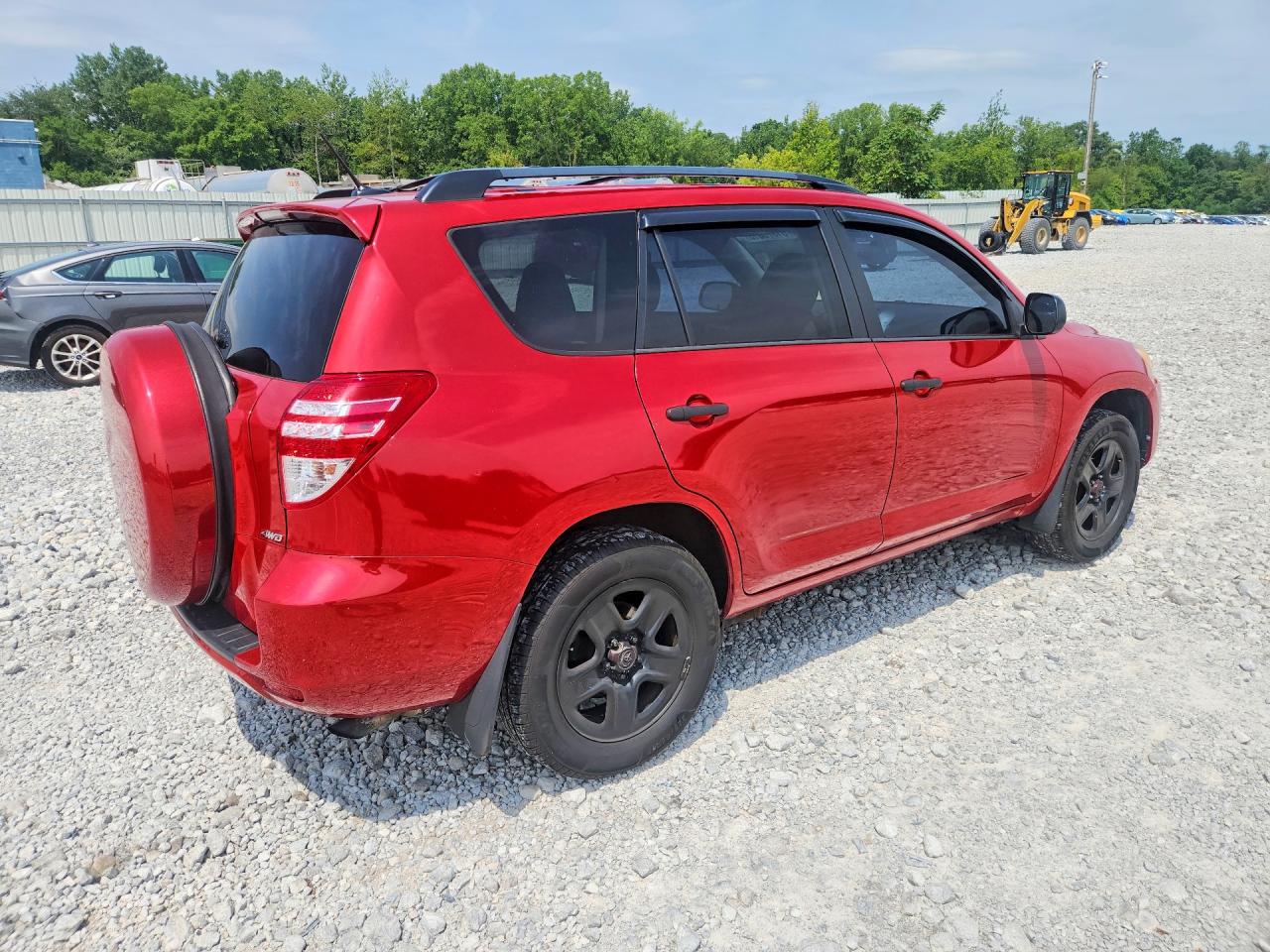 2012 Toyota Rav4 Base Red vin: 2T3BF4DV6CW241470