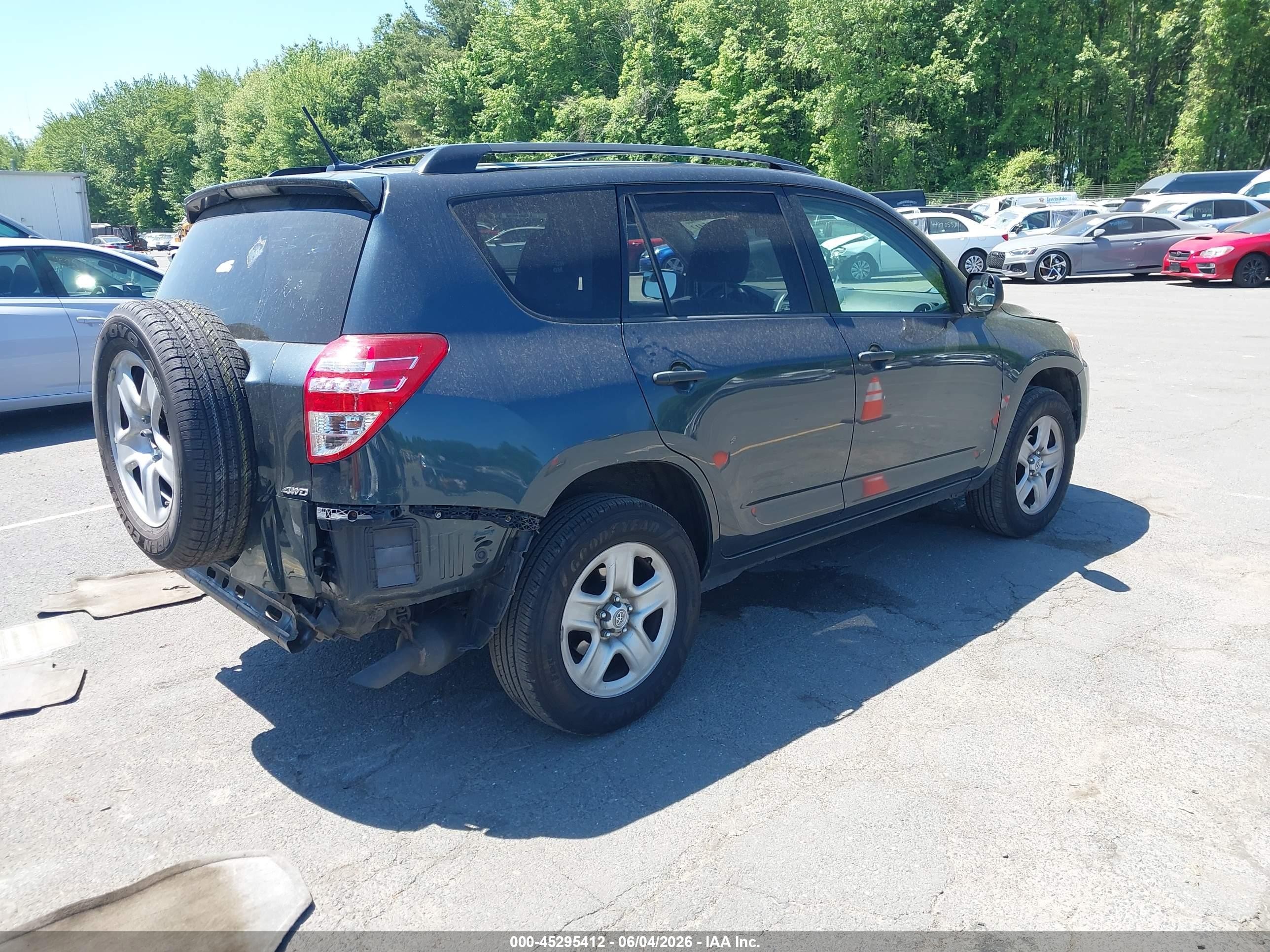 2012 Toyota Rav4   Зеленый vin: 2T3BF4DV6CW249701