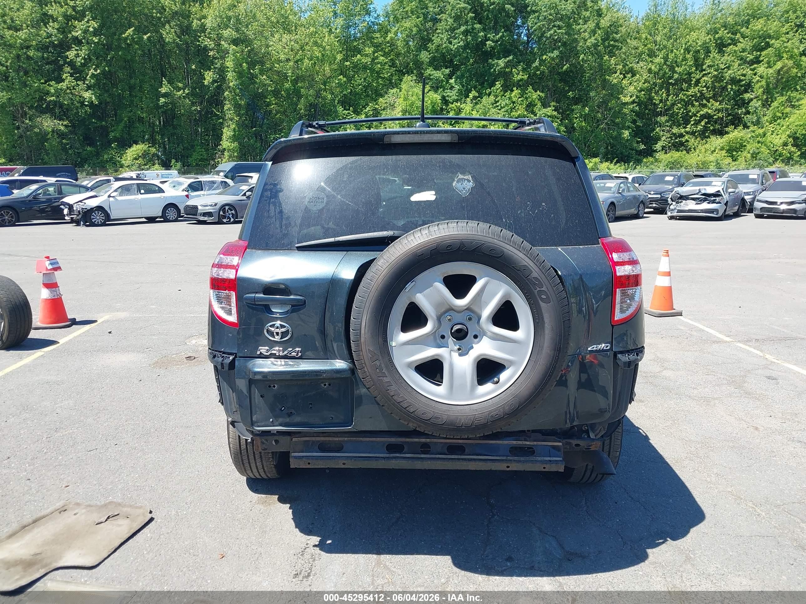 2012 Toyota Rav4   Зеленый vin: 2T3BF4DV6CW249701