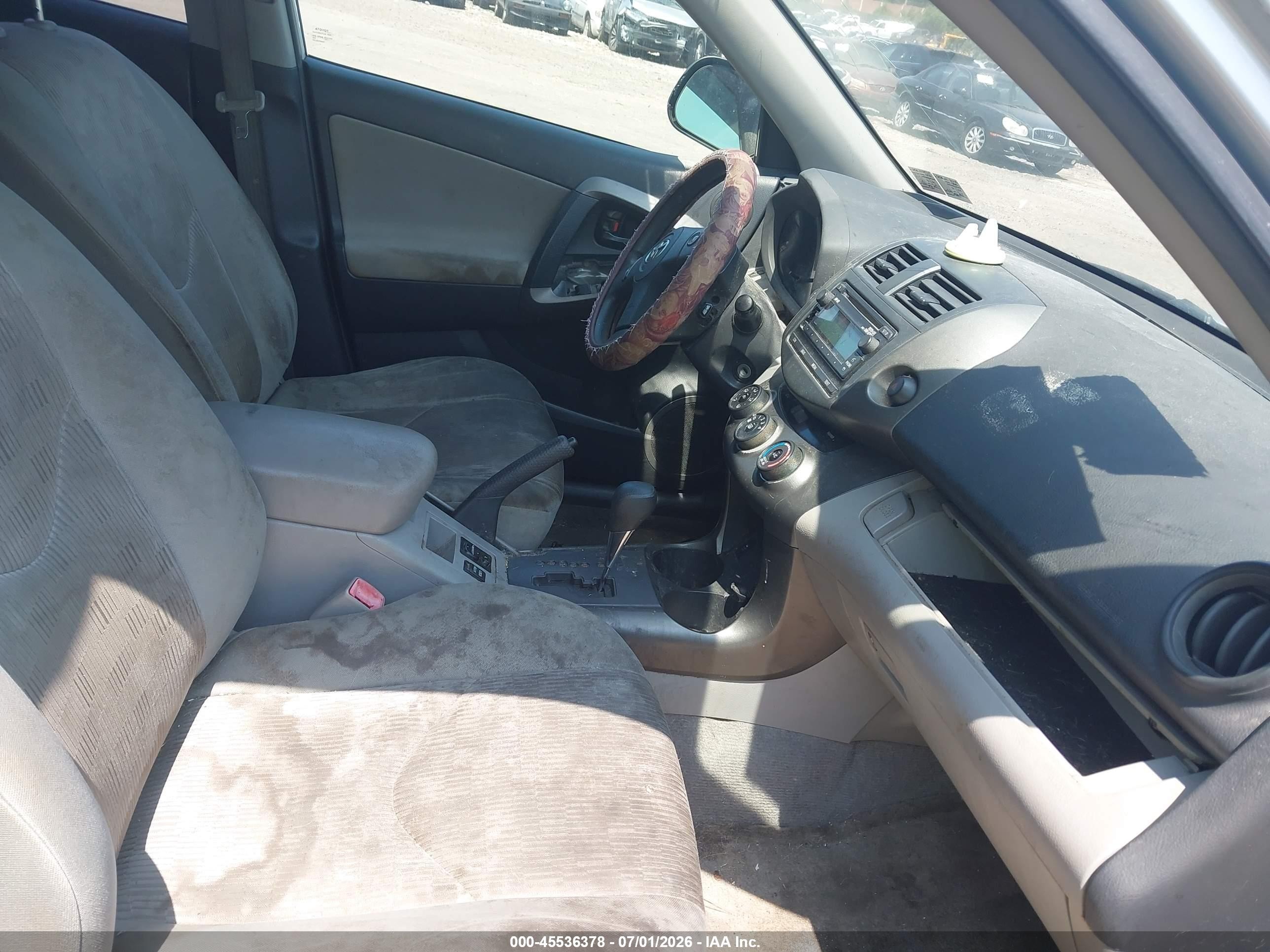 2012 Toyota Rav4   Gray vin: 2T3BF4DV6CW254218