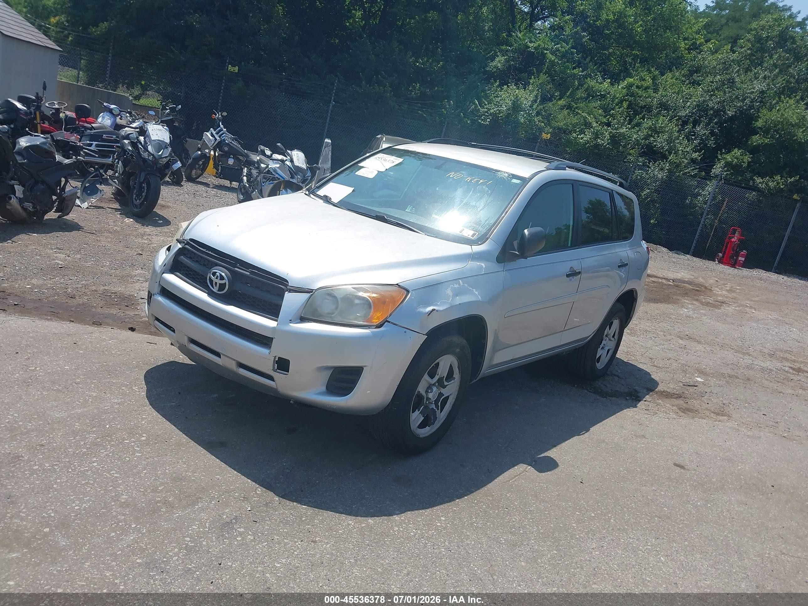 2012 Toyota Rav4   Gray vin: 2T3BF4DV6CW254218