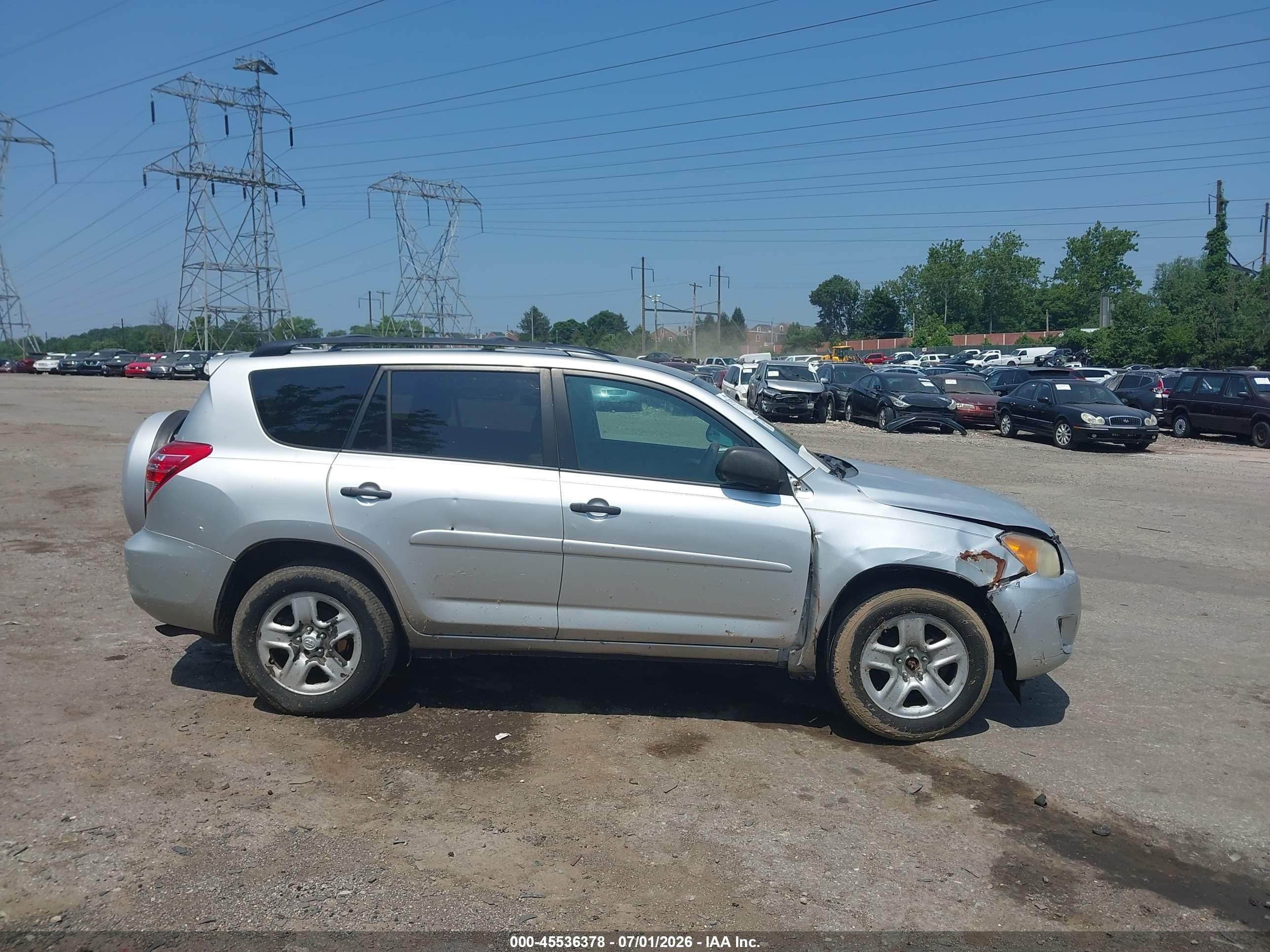 2012 Toyota Rav4   Gray vin: 2T3BF4DV6CW254218