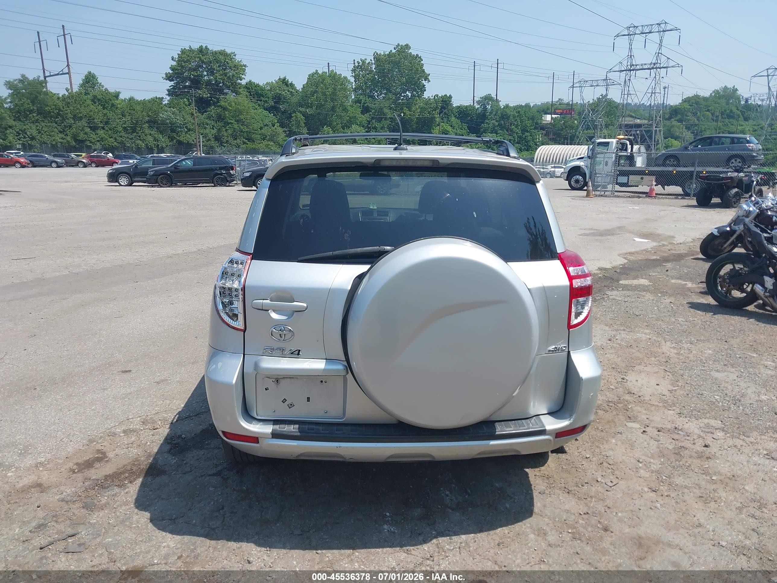 2012 Toyota Rav4   Gray vin: 2T3BF4DV6CW254218