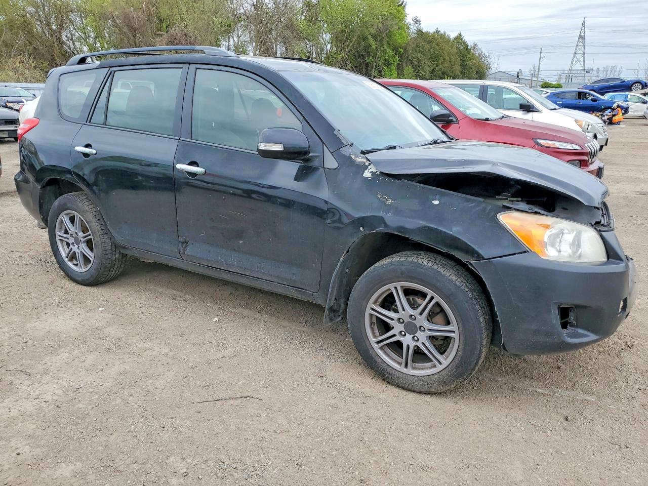 2012 Toyota Rav4 Base Black vin: 2T3BF4DV6CW254767