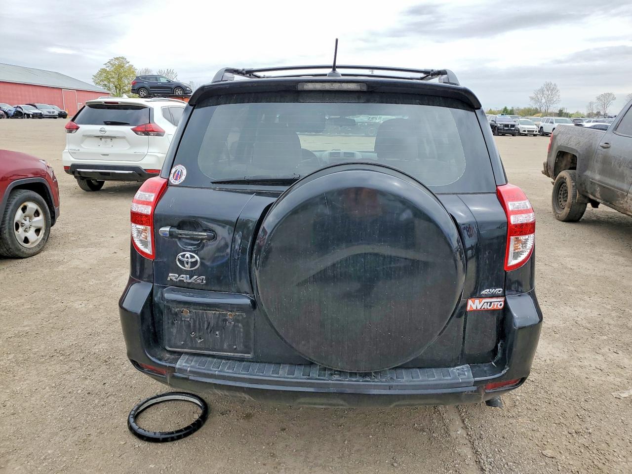 2012 Toyota Rav4 Base Black vin: 2T3BF4DV6CW254767