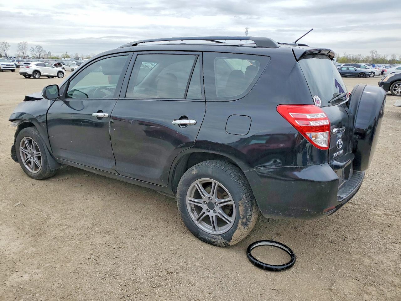 2012 Toyota Rav4 Base Black vin: 2T3BF4DV6CW254767