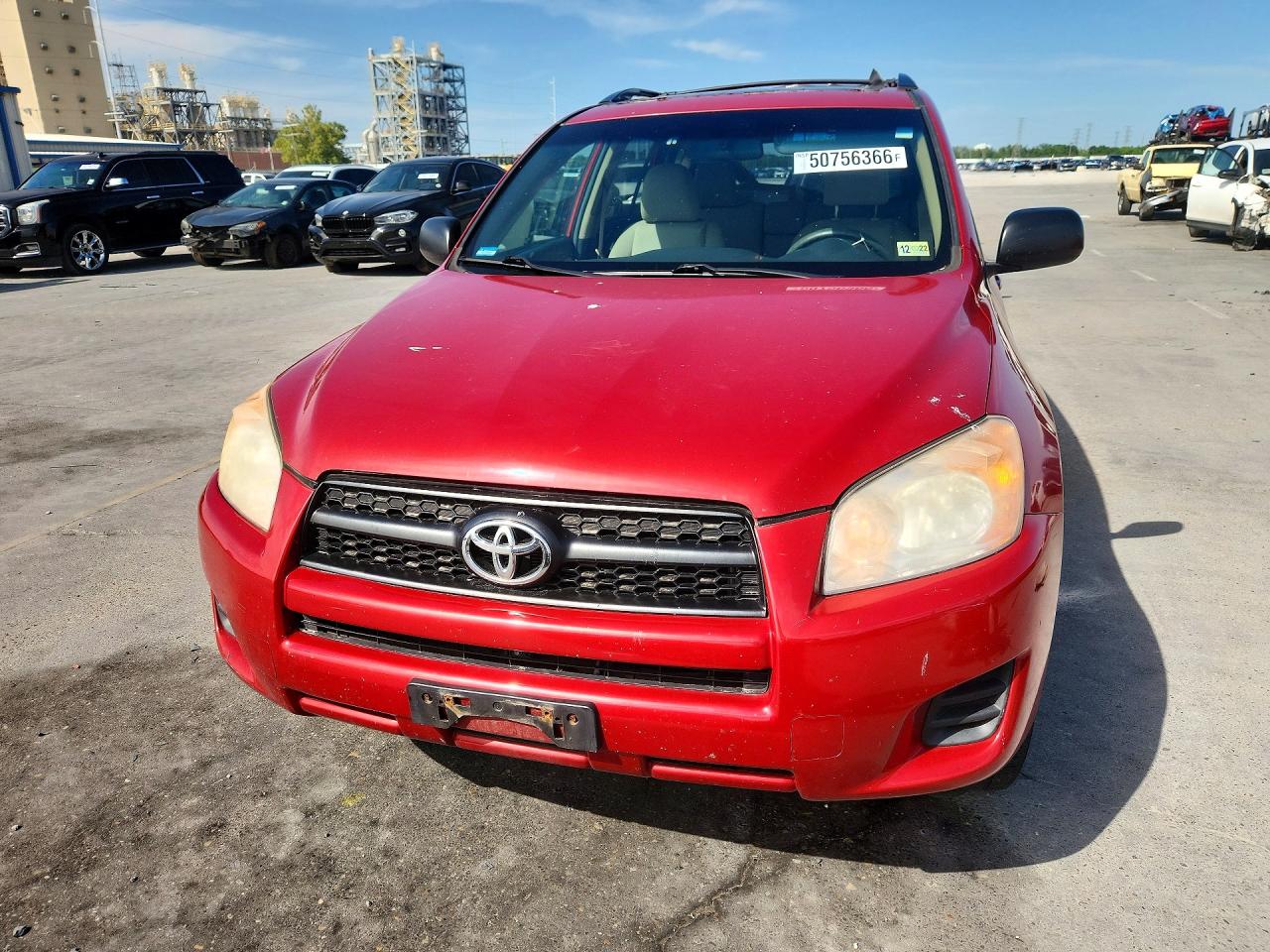 2012 Toyota Rav4 Base Red vin: 2T3BF4DV6CW255577