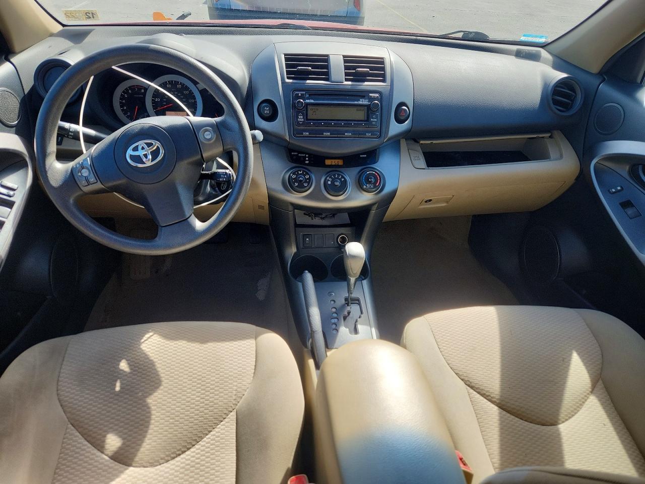 2012 Toyota Rav4 Base Red vin: 2T3BF4DV6CW255577