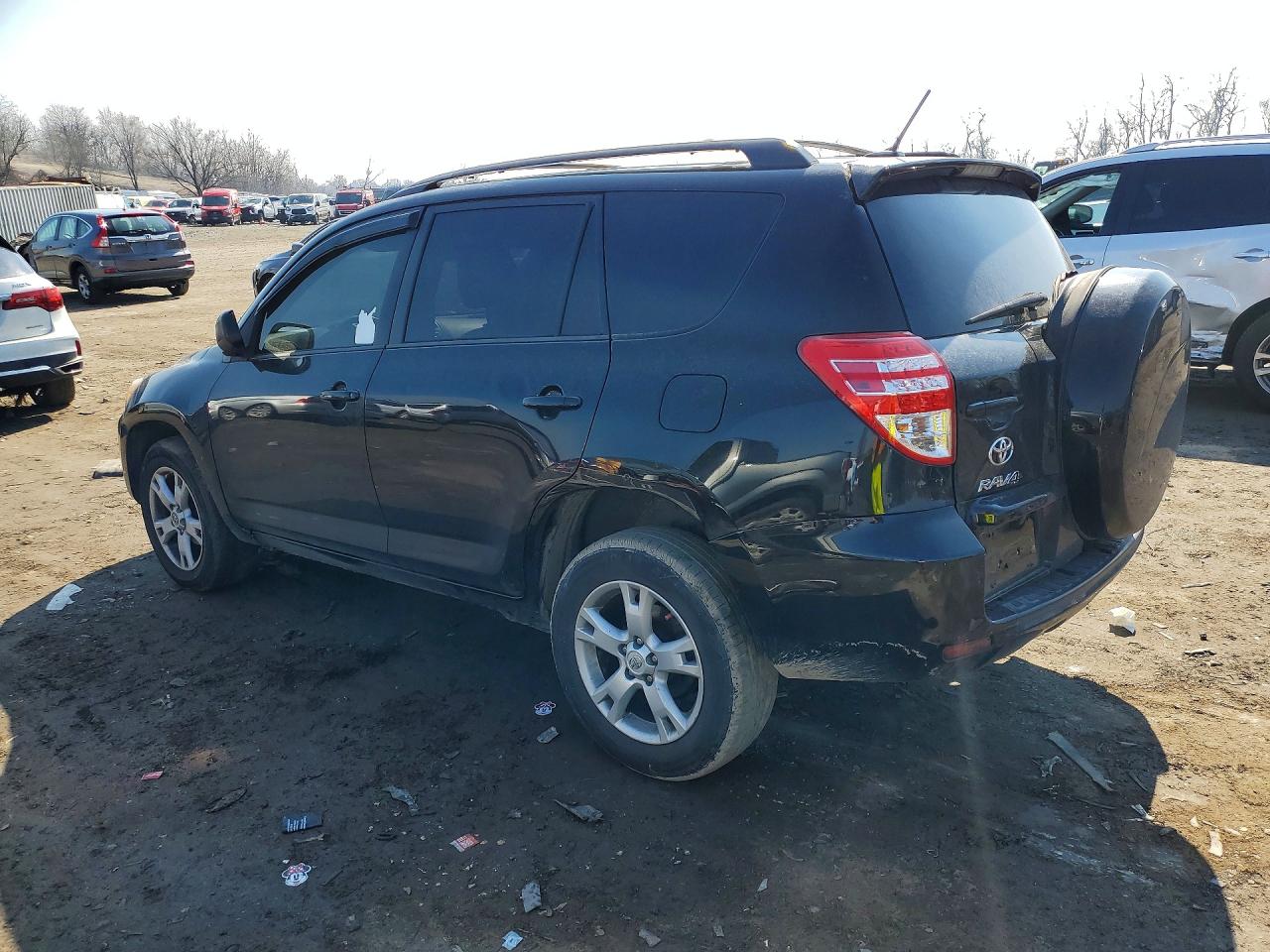 2012 Toyota Rav4 Base Black vin: 2T3BF4DV6CW257622