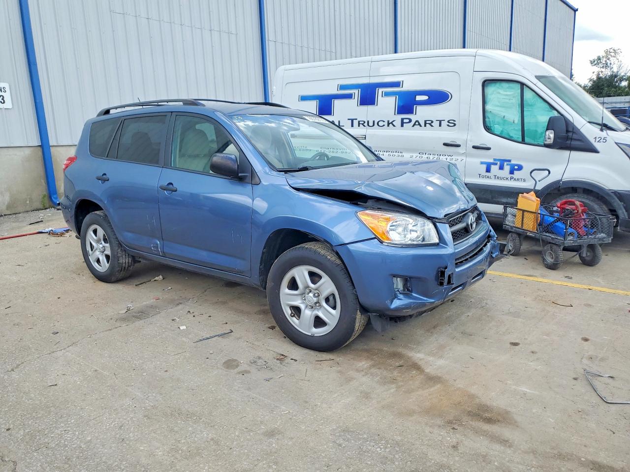 2012 Toyota Rav4 Blue vin: 2T3BF4DV6CW261041