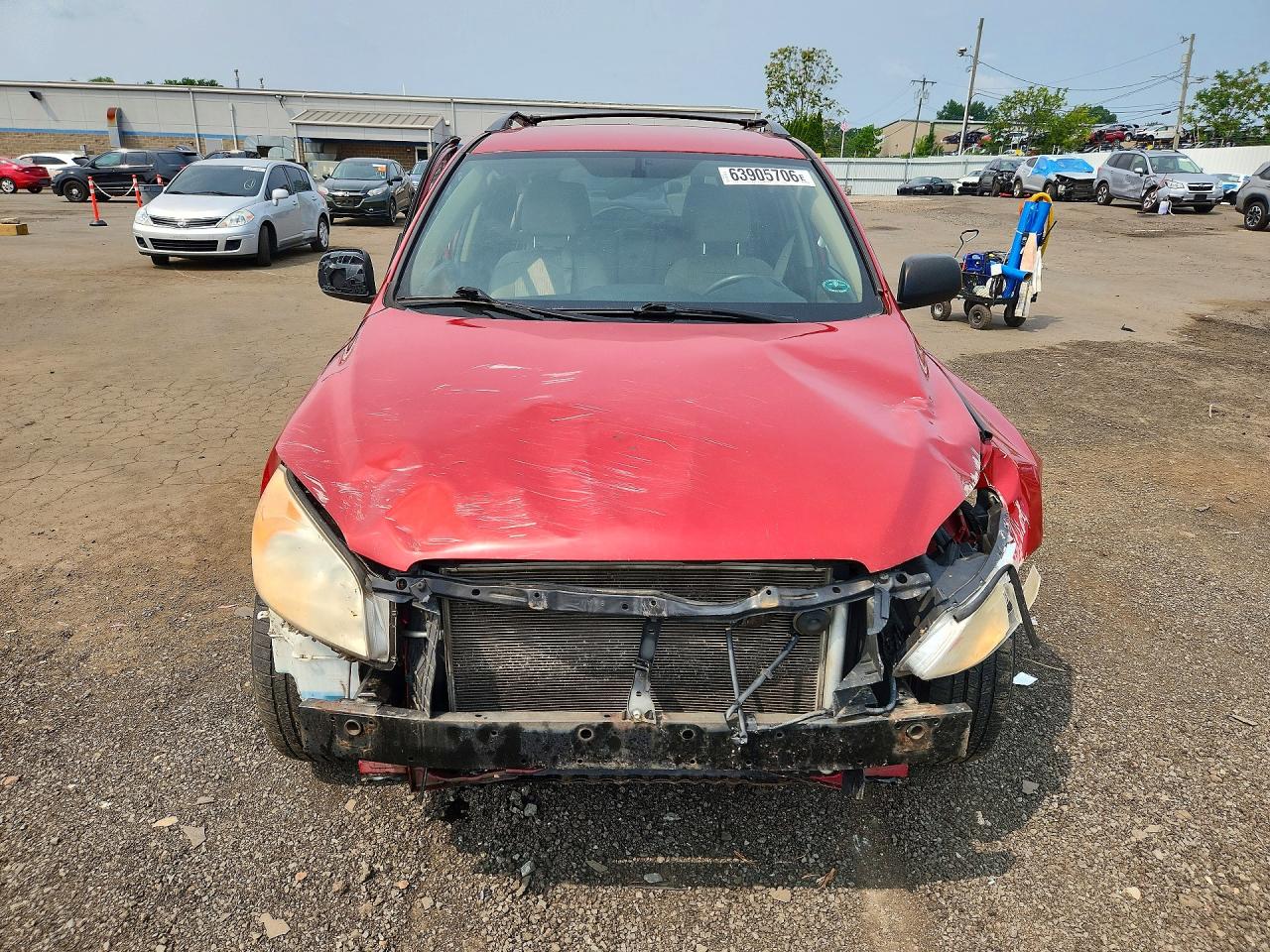 2012 Toyota Rav4 Base Red vin: 2T3BF4DV6CW266675