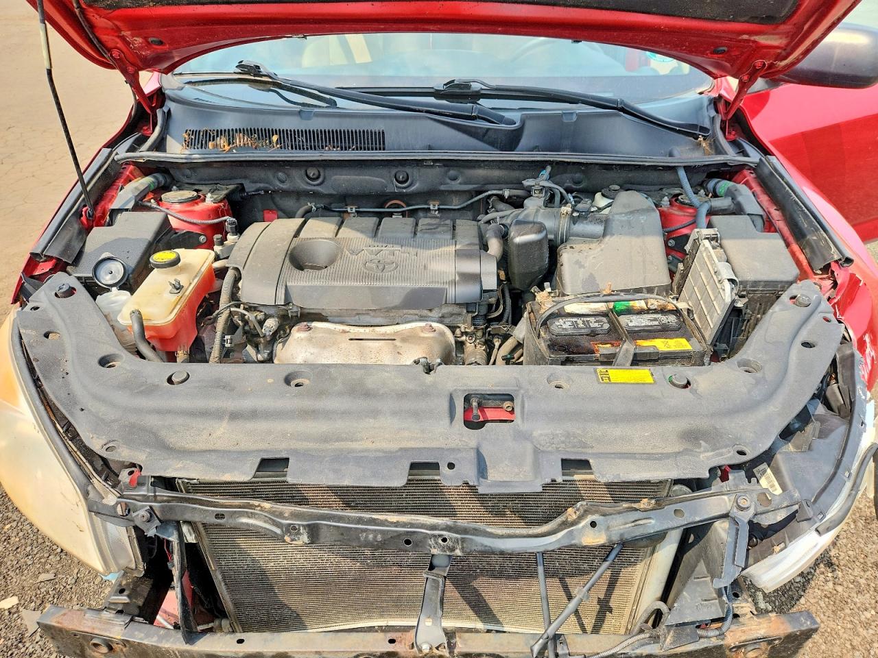2012 Toyota Rav4 Base Red vin: 2T3BF4DV6CW266675