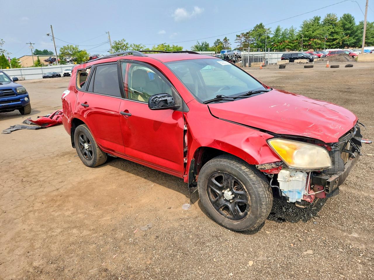 2012 Toyota Rav4 Base Red vin: 2T3BF4DV6CW266675