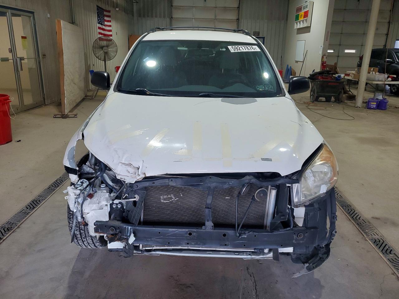 2012 Toyota Rav4 Base White vin: 2T3BF4DV6CW268247