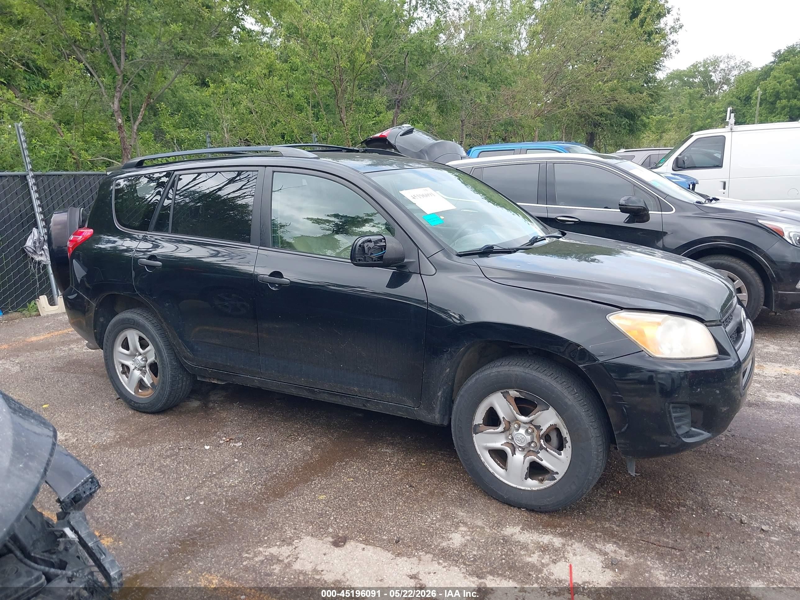 2012 Toyota Rav4   Black vin: 2T3BF4DV6CW269625