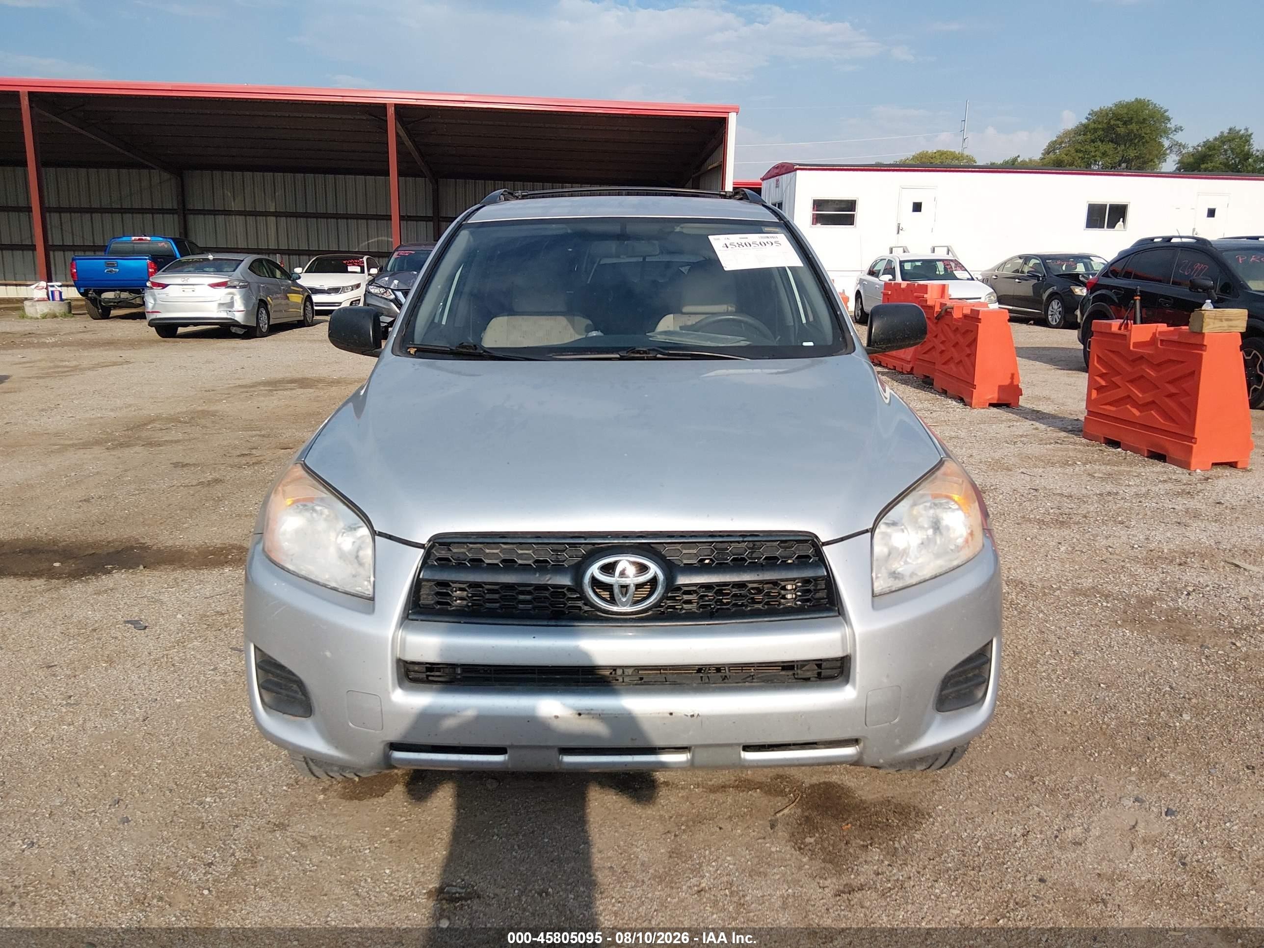 2012 Toyota Rav4   Silver vin: 2T3BF4DV6CW270273