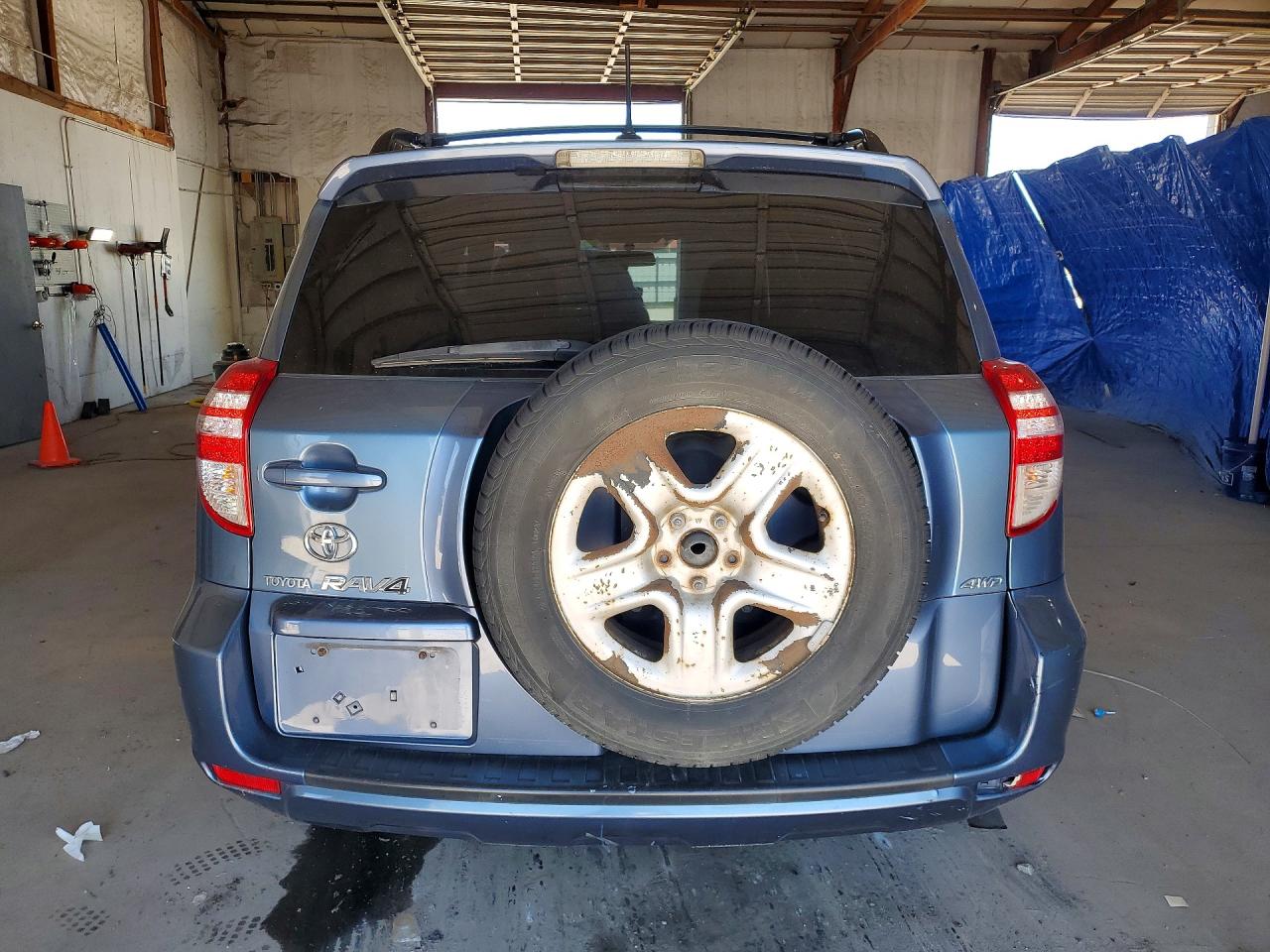 2010 Toyota Rav4 Base Blue vin: 2T3BF4DV7AW046734