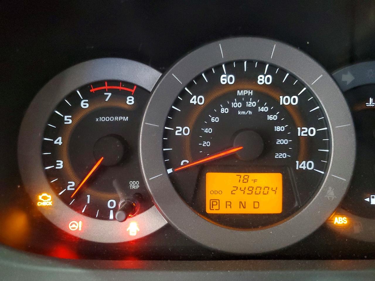 2010 Toyota Rav4 Base Blue vin: 2T3BF4DV7AW046734