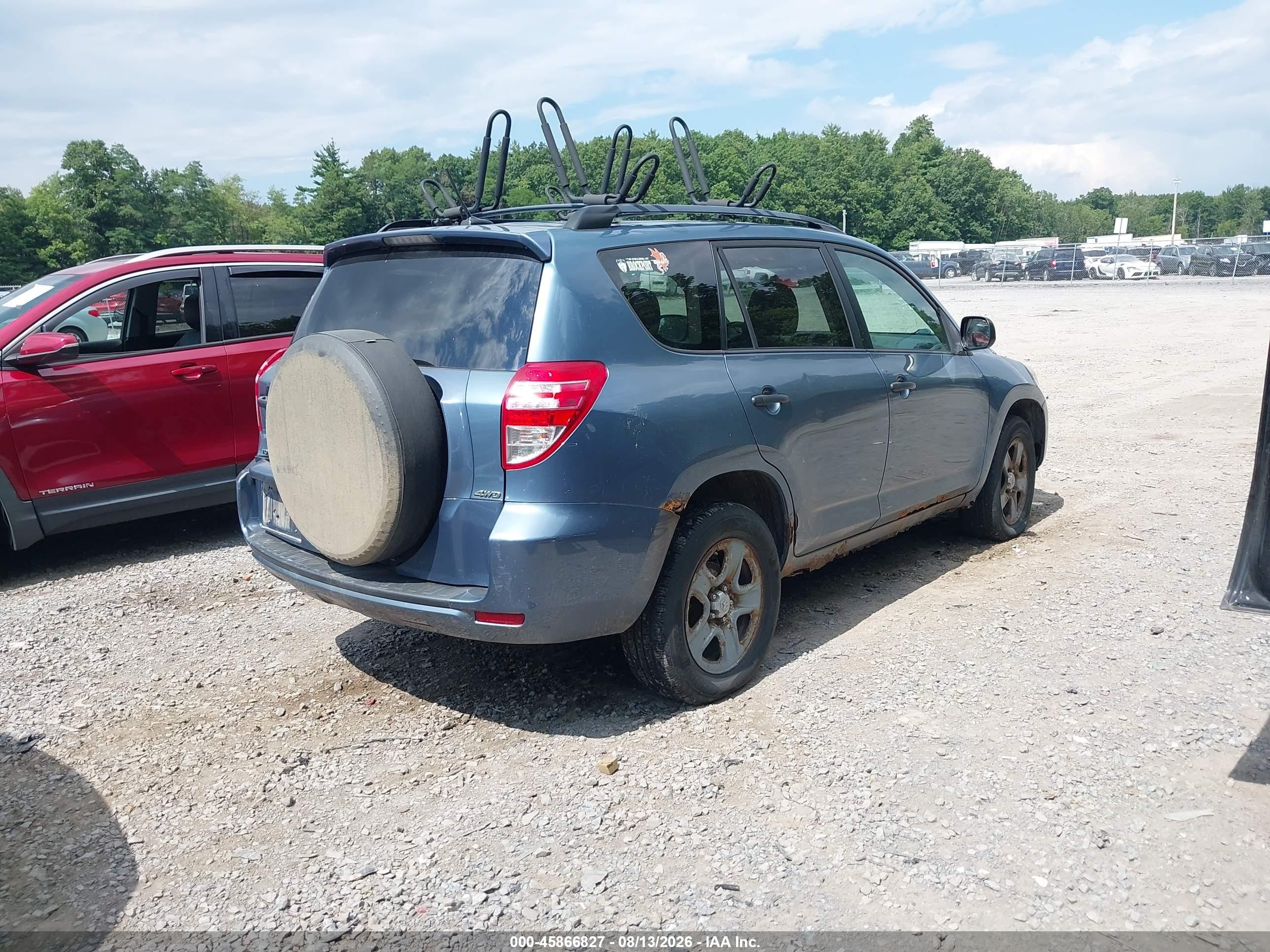 2010 Toyota Rav4   Blue vin: 2T3BF4DV7AW047768