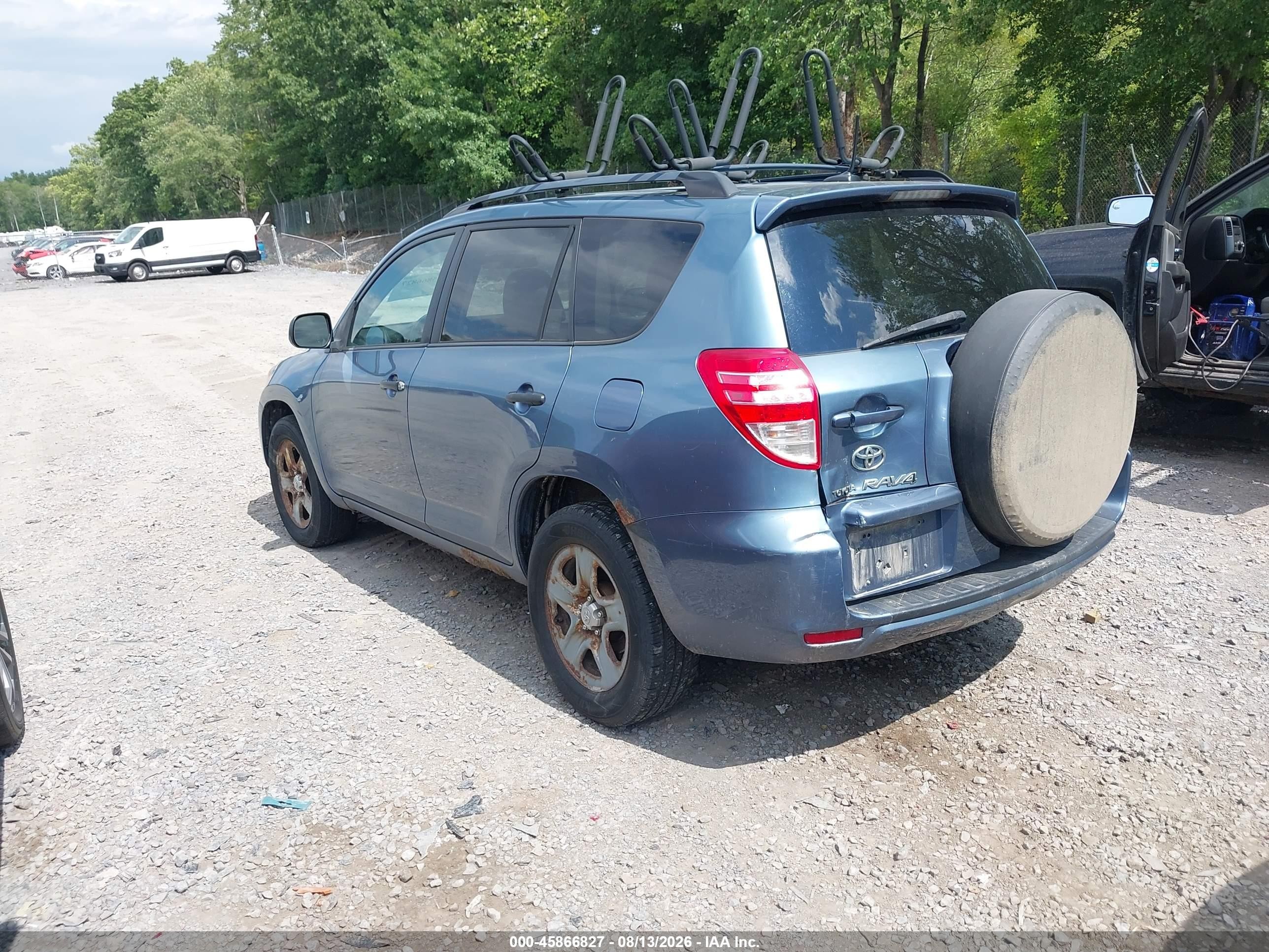 2010 Toyota Rav4   Blue vin: 2T3BF4DV7AW047768