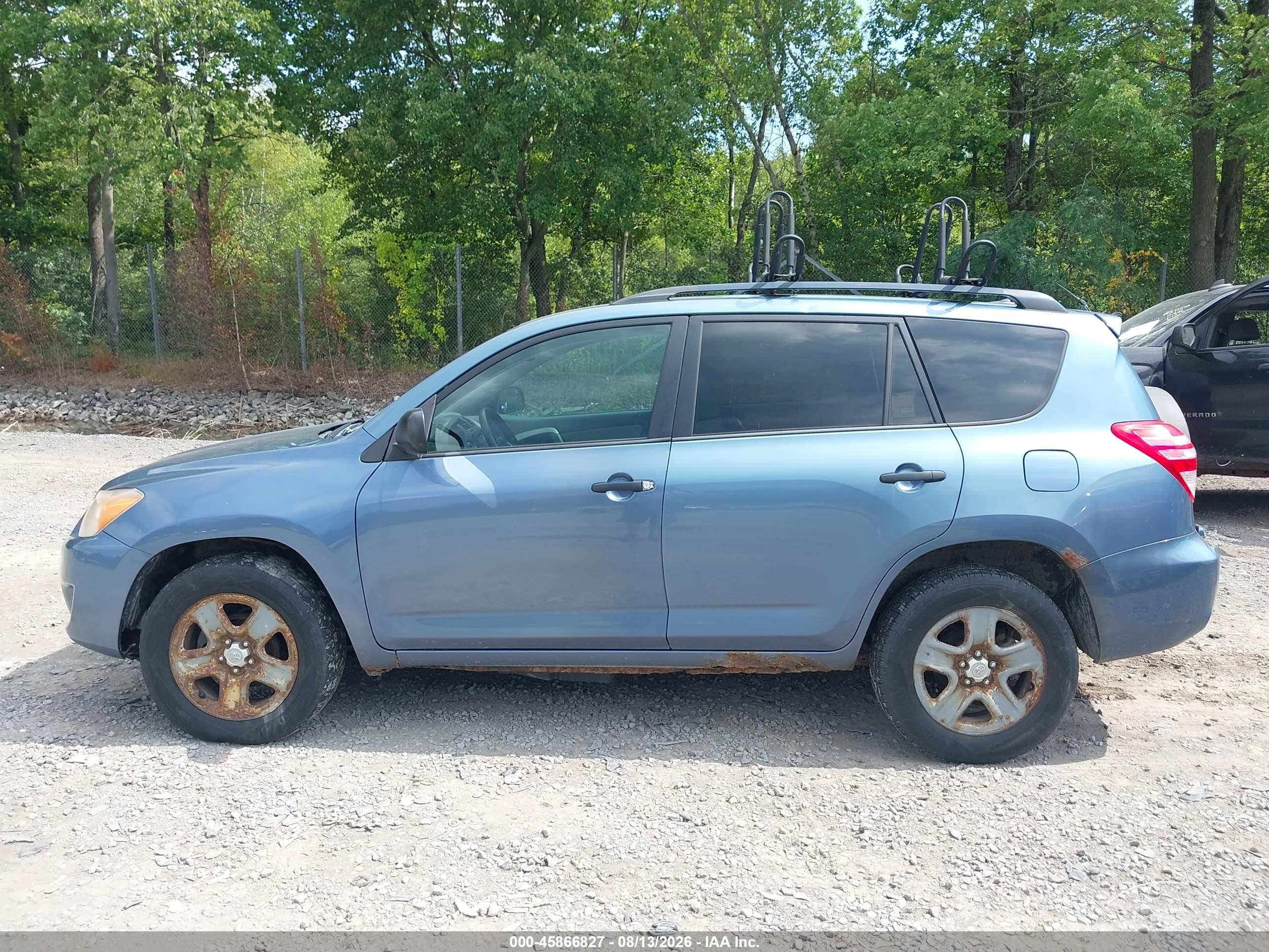 2010 Toyota Rav4   Blue vin: 2T3BF4DV7AW047768