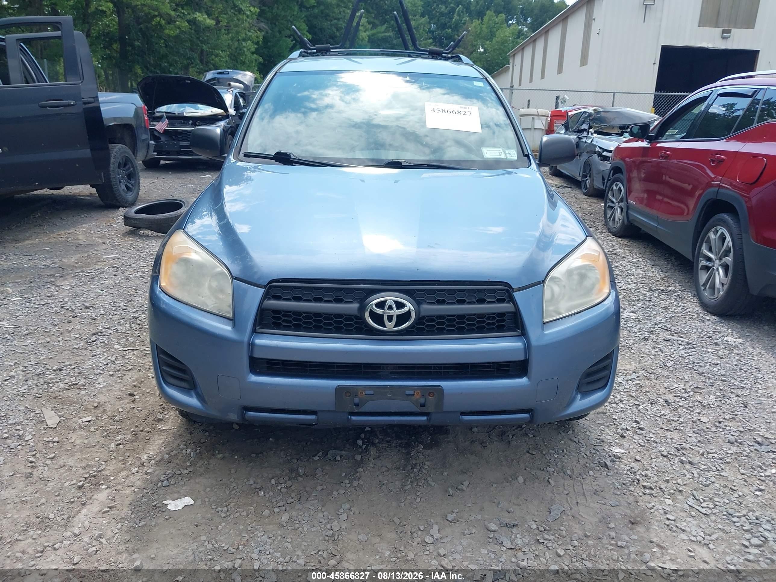 2010 Toyota Rav4   Blue vin: 2T3BF4DV7AW047768