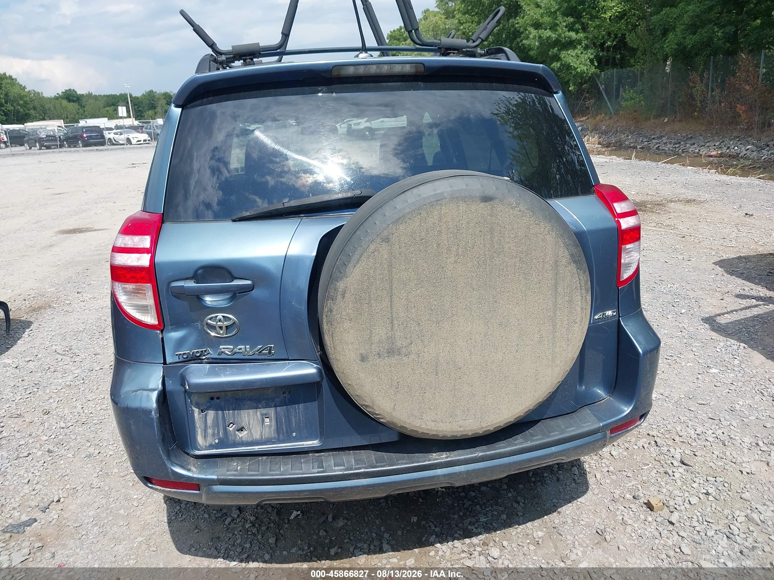2010 Toyota Rav4   Blue vin: 2T3BF4DV7AW047768