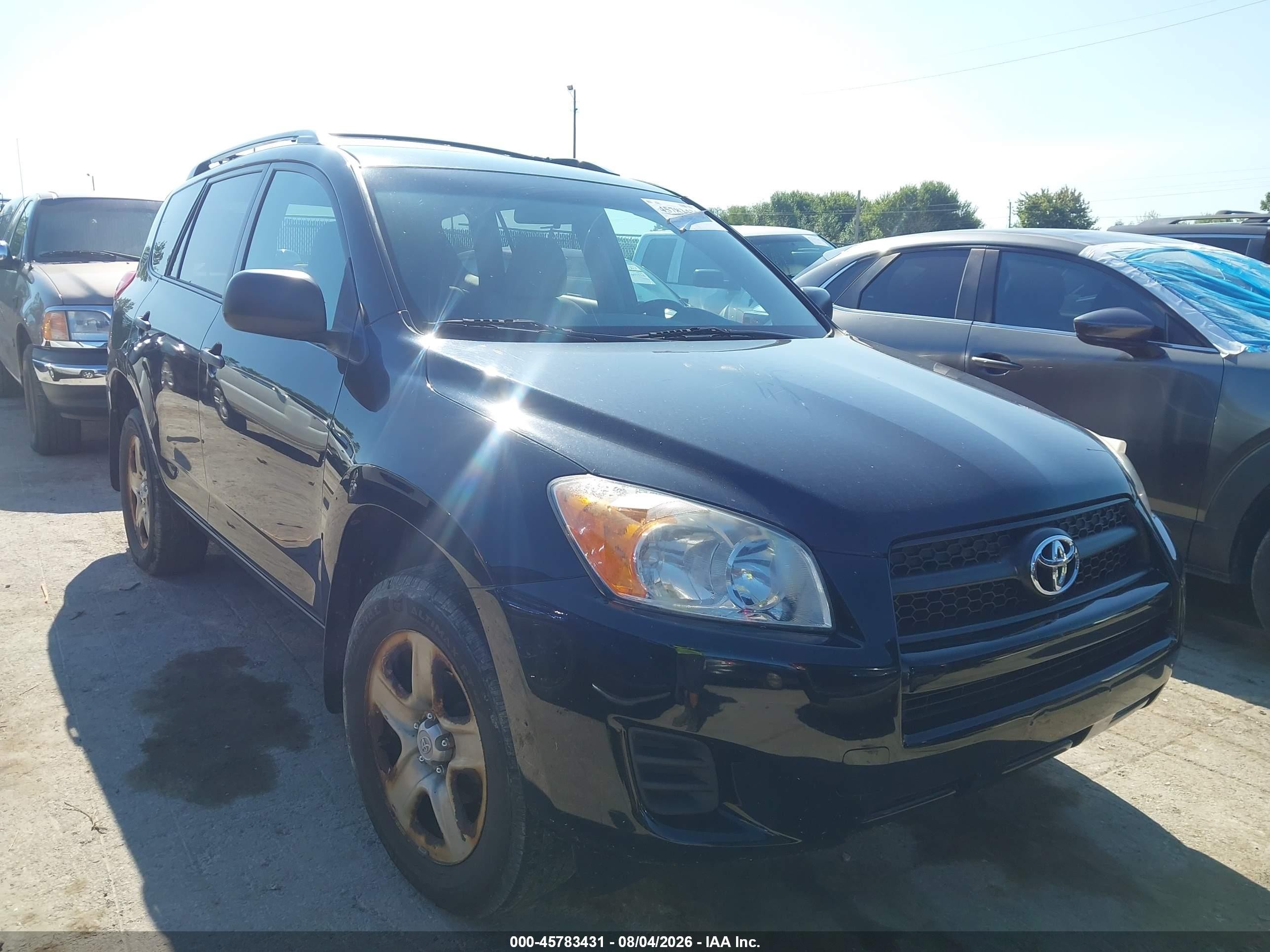 2010 Toyota Rav4   Black vin: 2T3BF4DV7AW058883