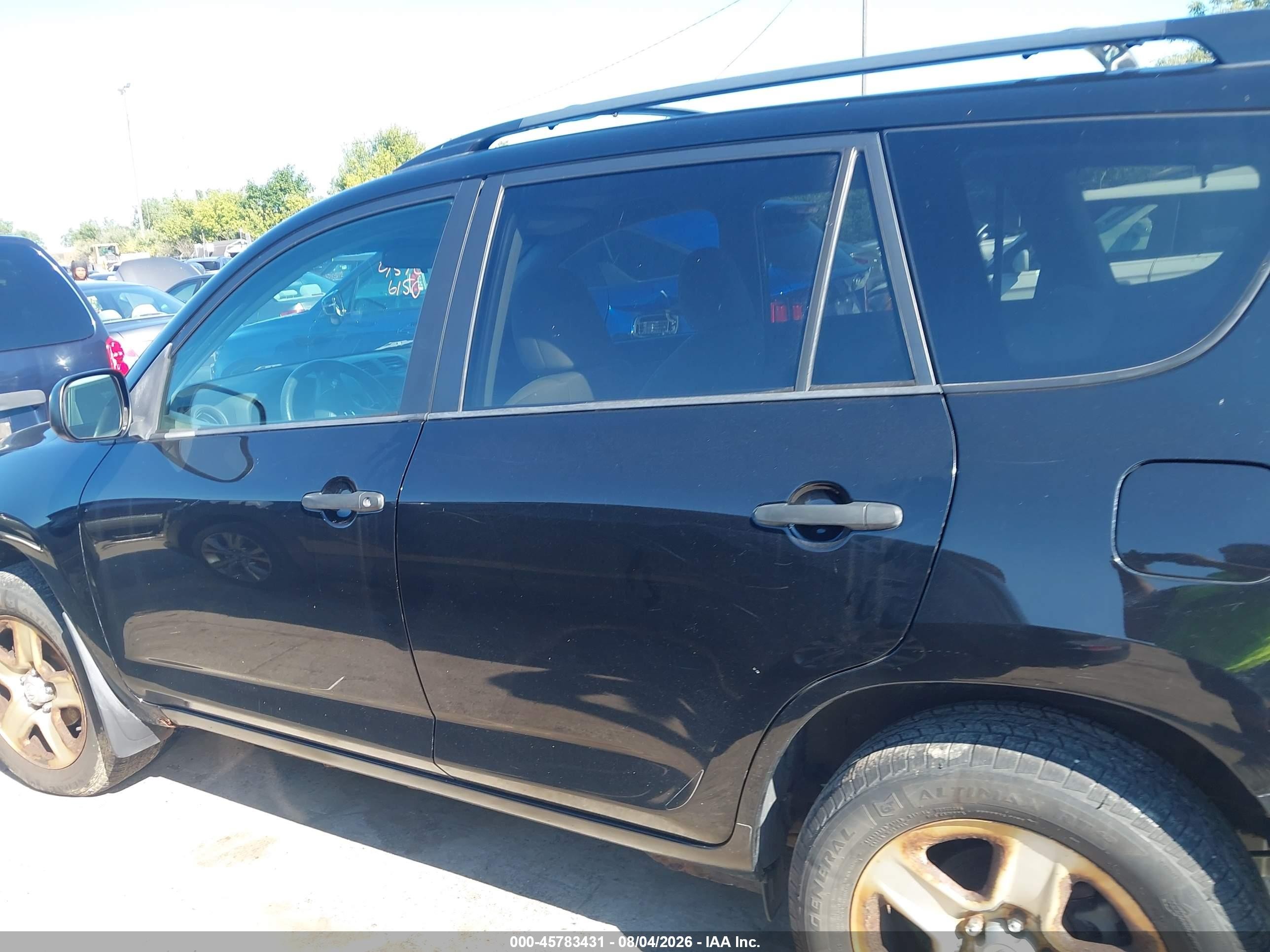 2010 Toyota Rav4   Черный vin: 2T3BF4DV7AW058883