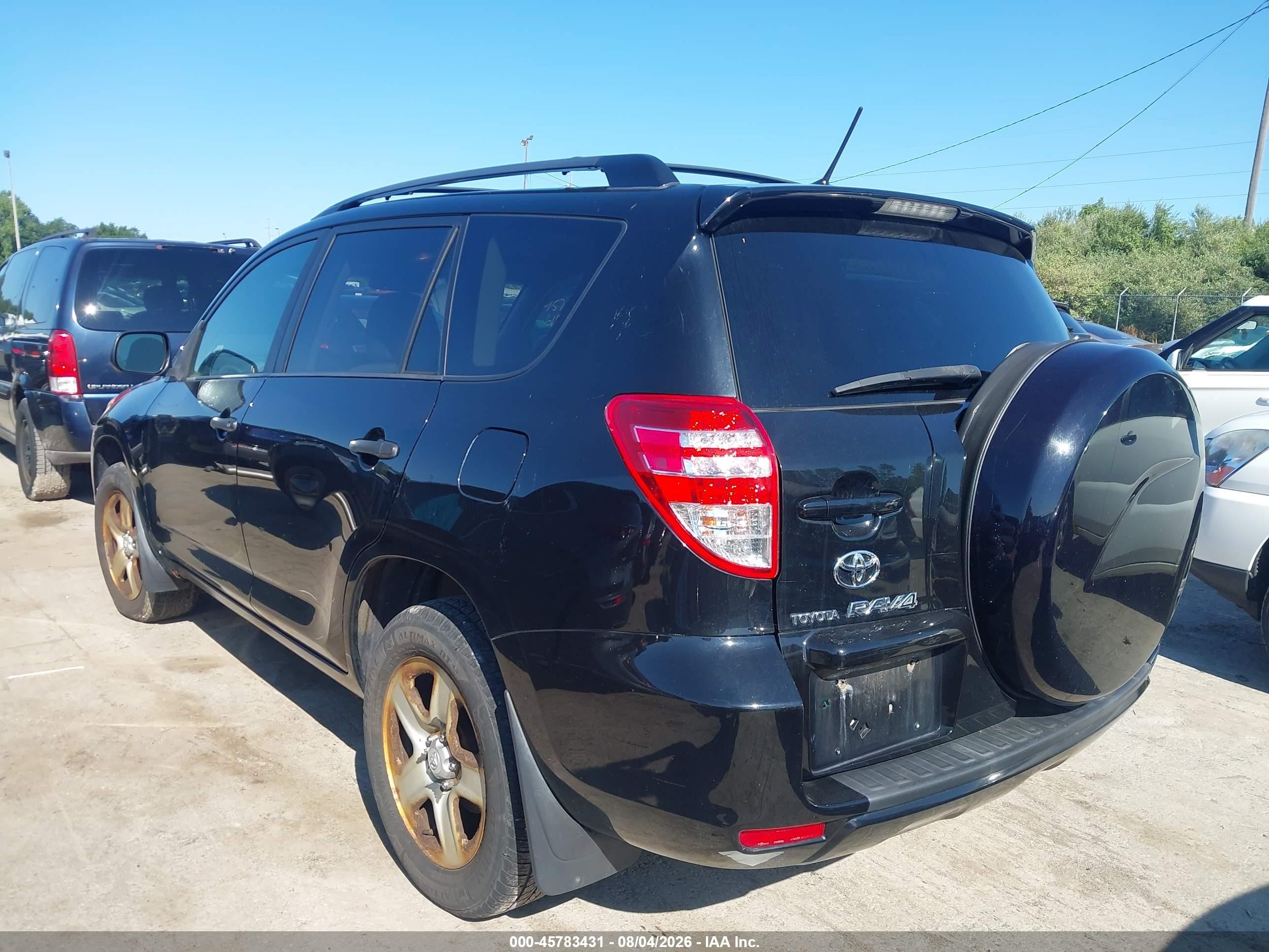 2010 Toyota Rav4   Черный vin: 2T3BF4DV7AW058883