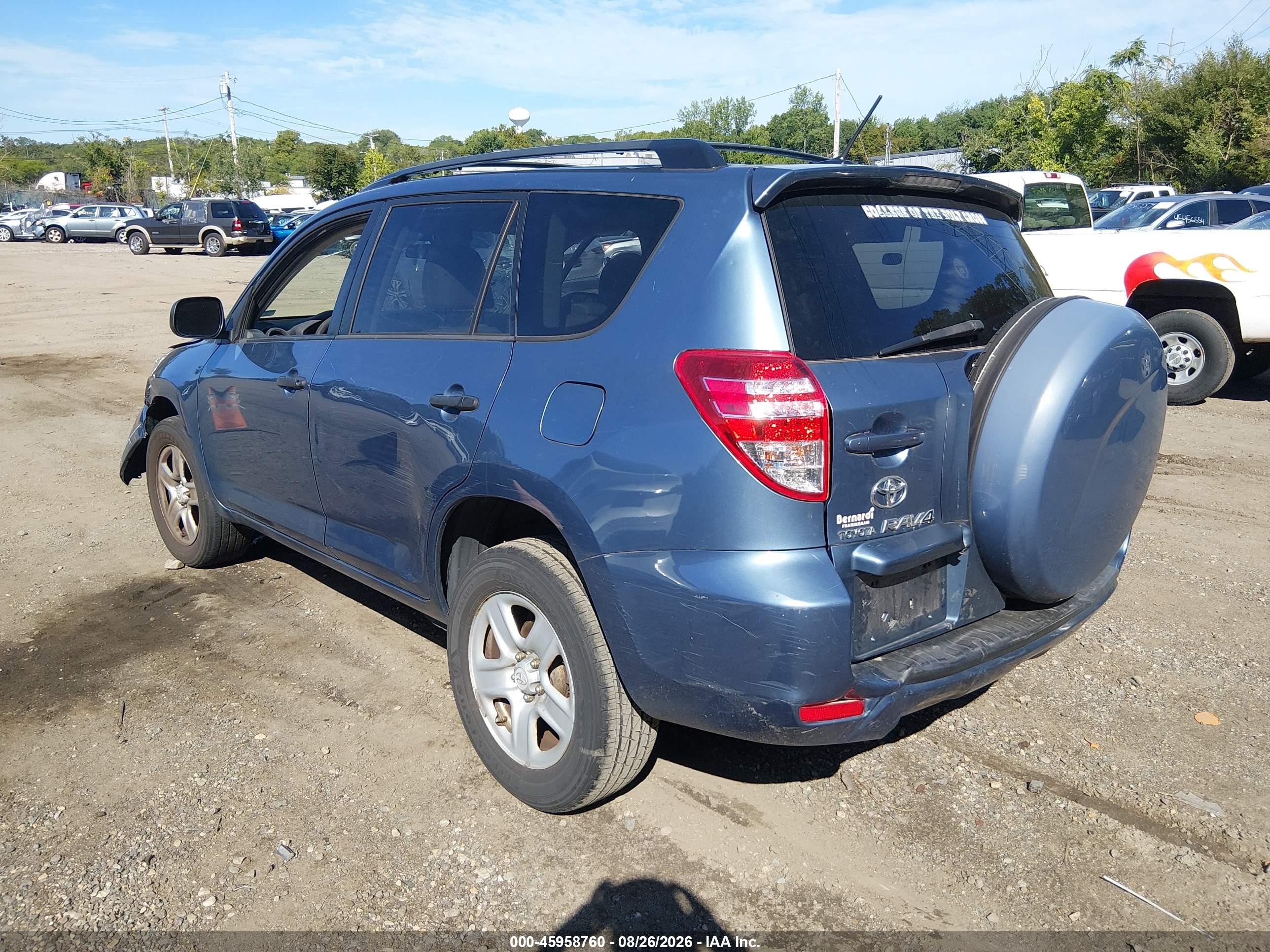 2010 Toyota Rav4   Blue vin: 2T3BF4DV7AW060326