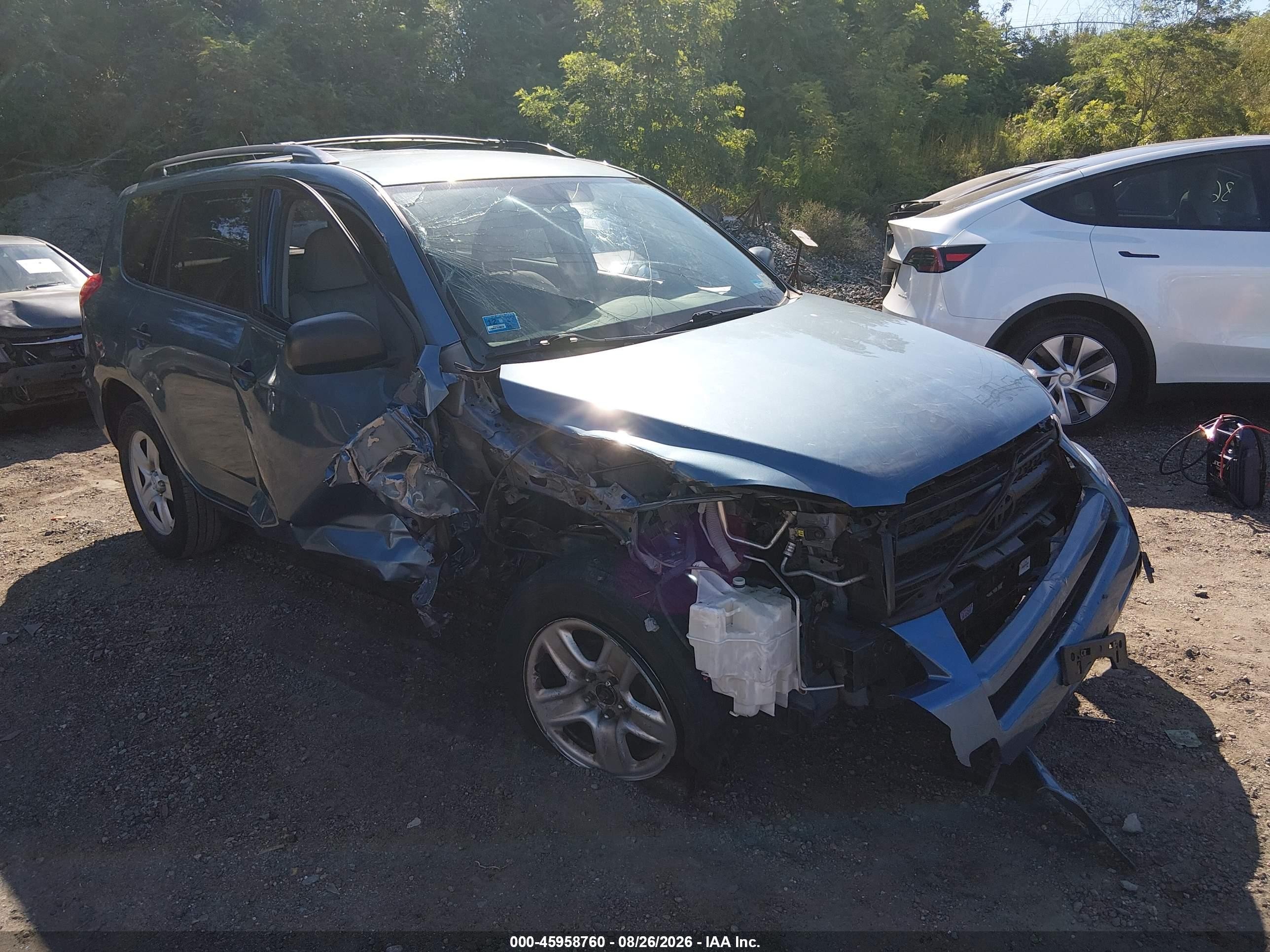 2010 Toyota Rav4   Blue vin: 2T3BF4DV7AW060326