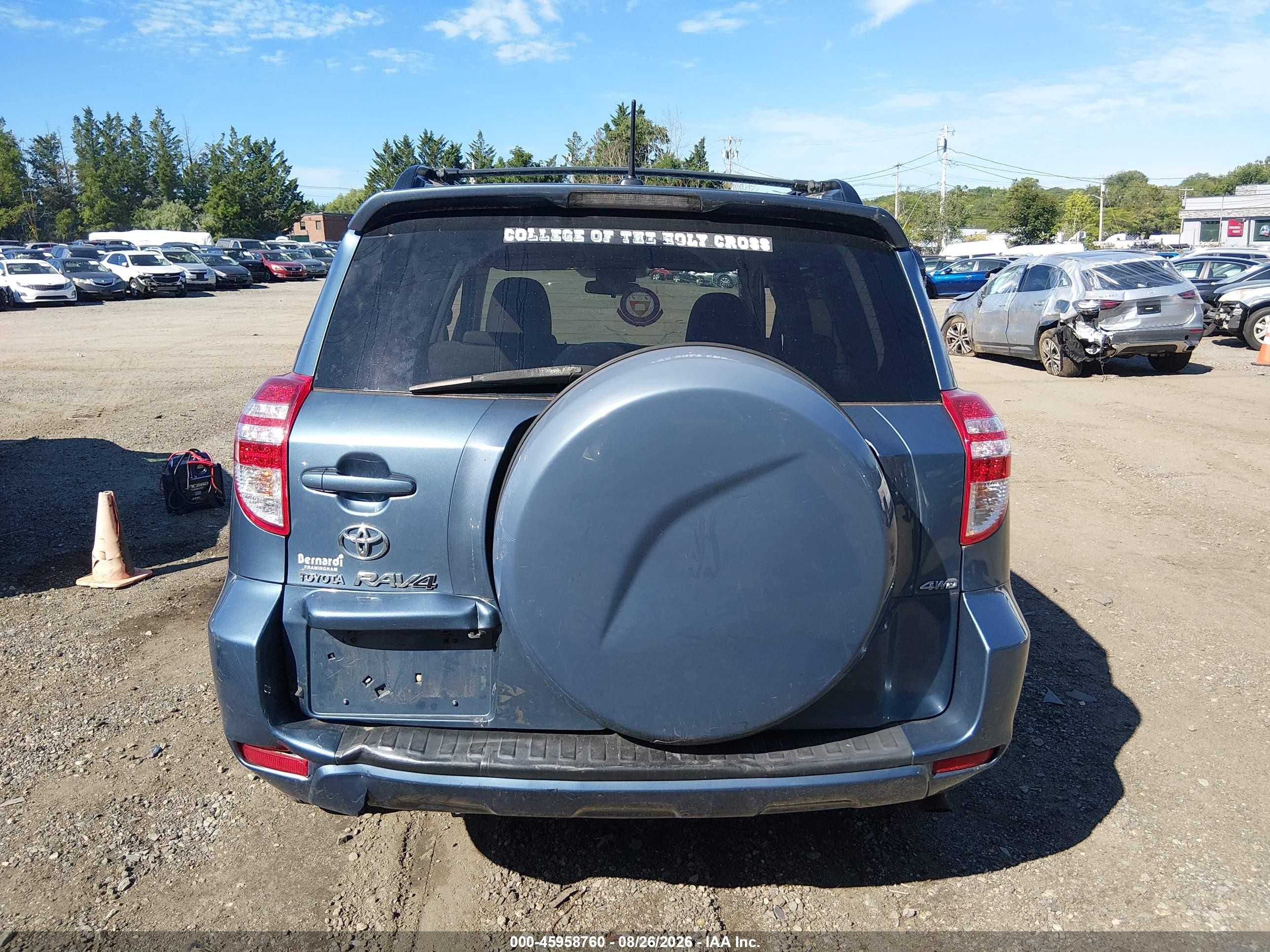 2010 Toyota Rav4   Blue vin: 2T3BF4DV7AW060326