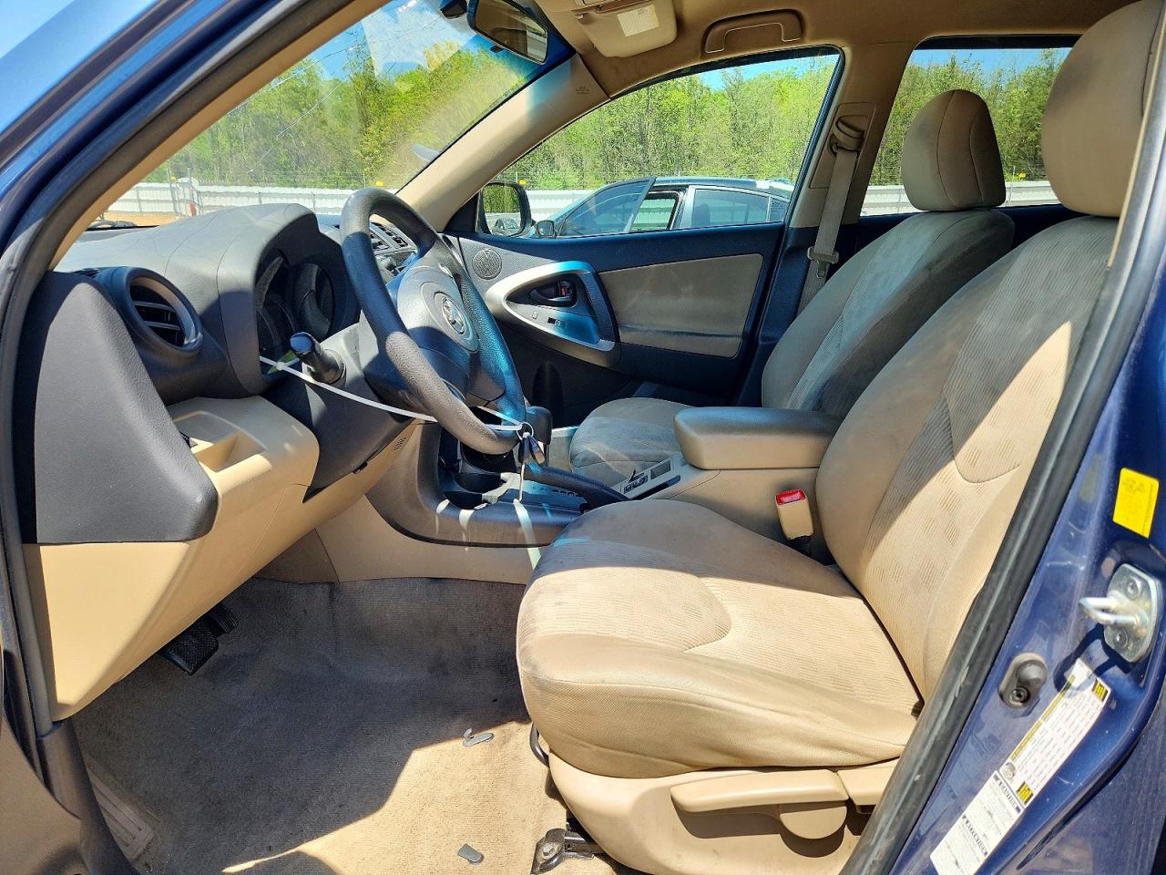 2010 Toyota Rav4 Base Blue vin: 2T3BF4DV7AW071052
