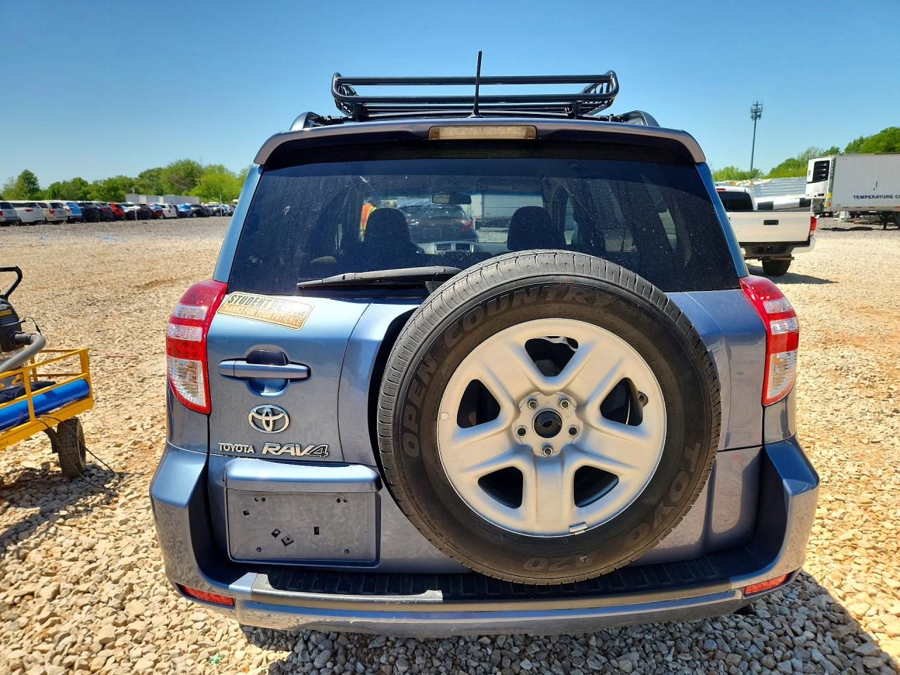 2010 Toyota Rav4 Base Blue vin: 2T3BF4DV7AW071052