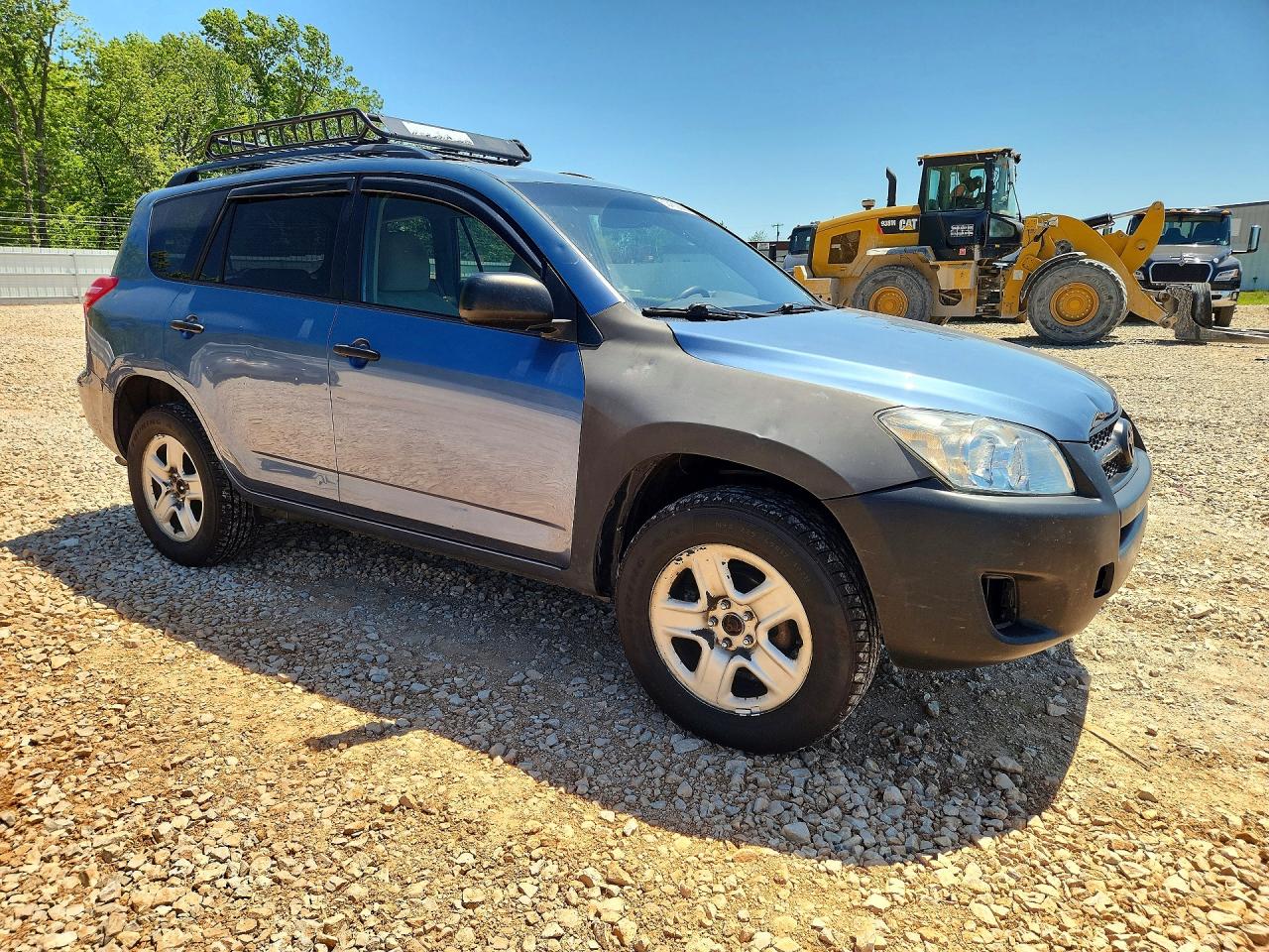 2010 Toyota Rav4 Base Blue vin: 2T3BF4DV7AW071052