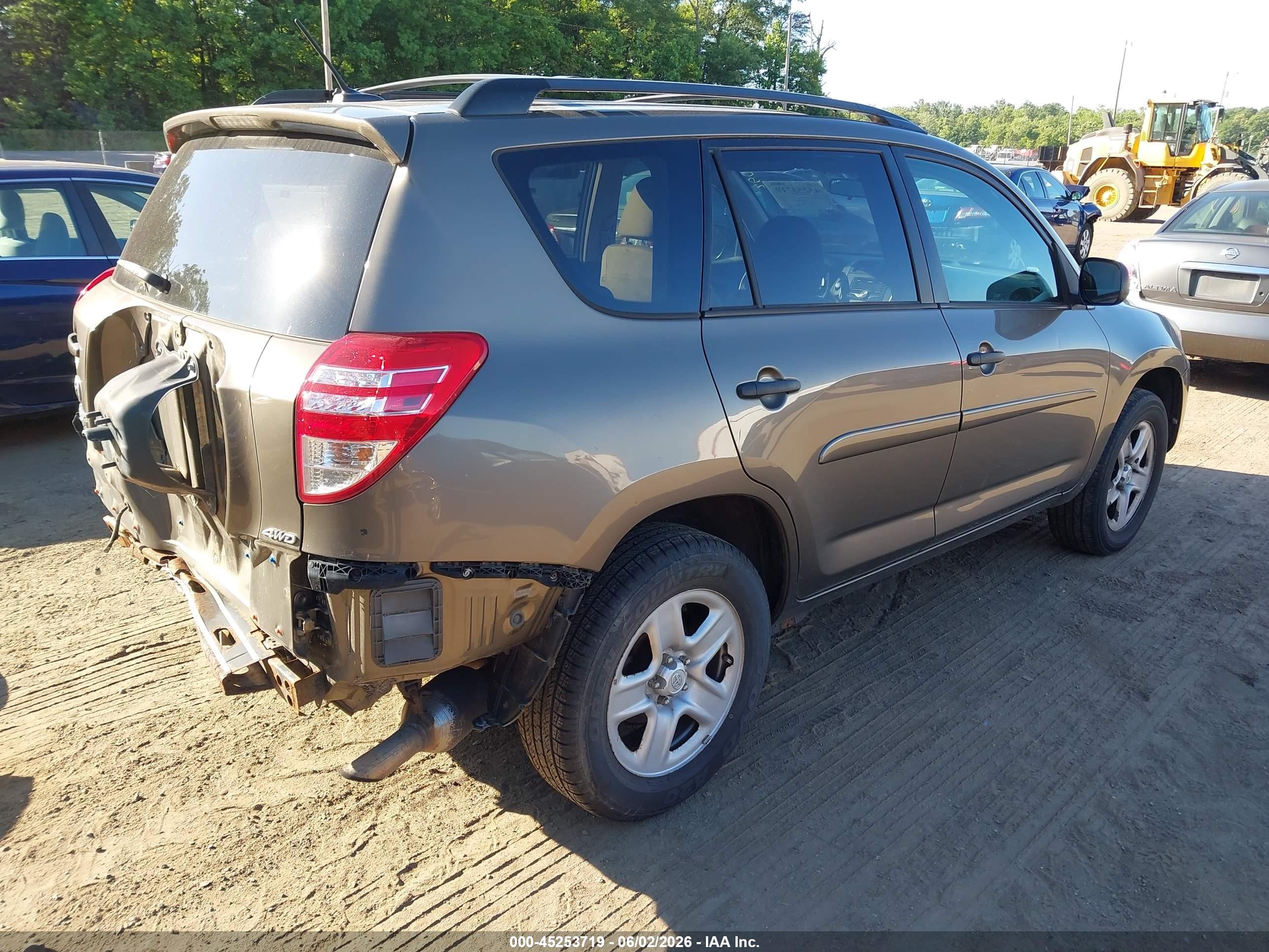 2010 Toyota Rav4   Brown vin: 2T3BF4DV7AW071567