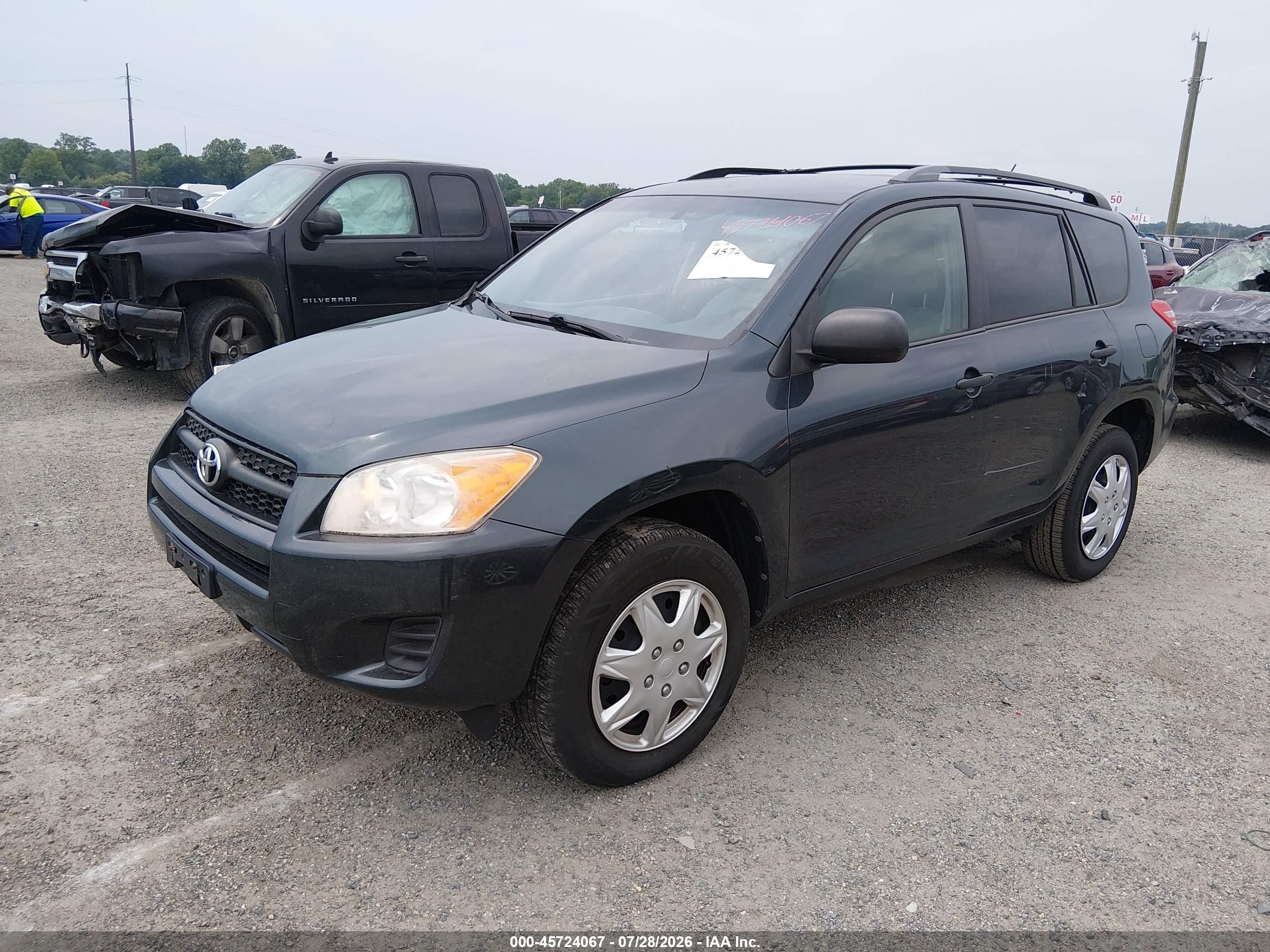 2010 Toyota Rav4   Green vin: 2T3BF4DV7AW078700