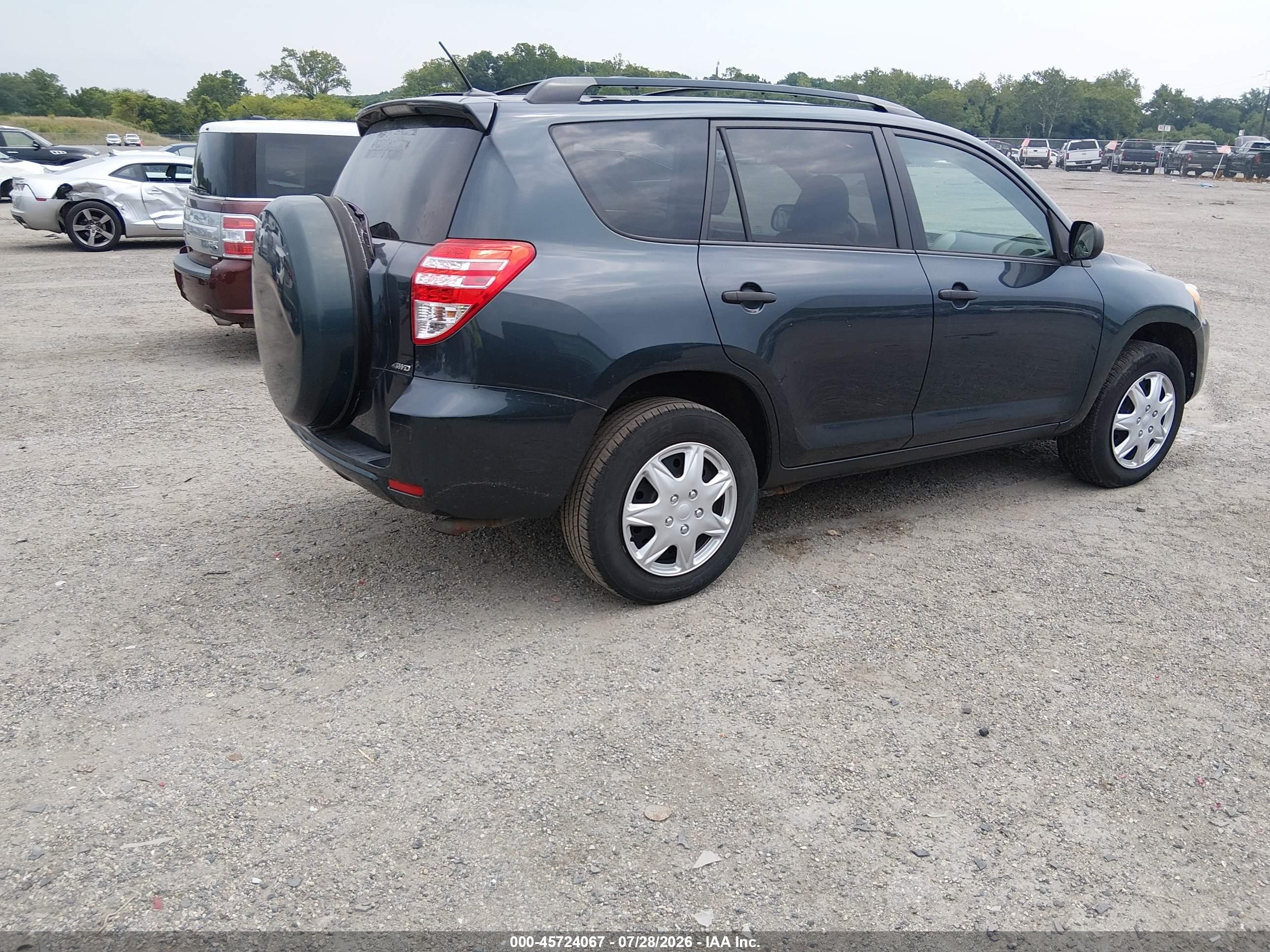 2010 Toyota Rav4   Green vin: 2T3BF4DV7AW078700