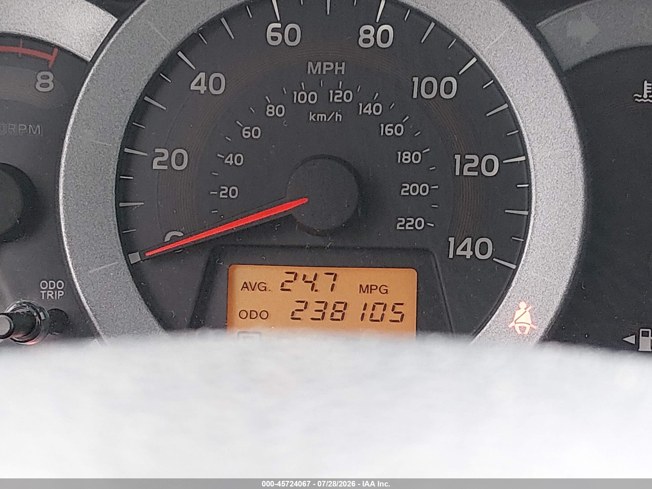 2010 Toyota Rav4   Green vin: 2T3BF4DV7AW078700