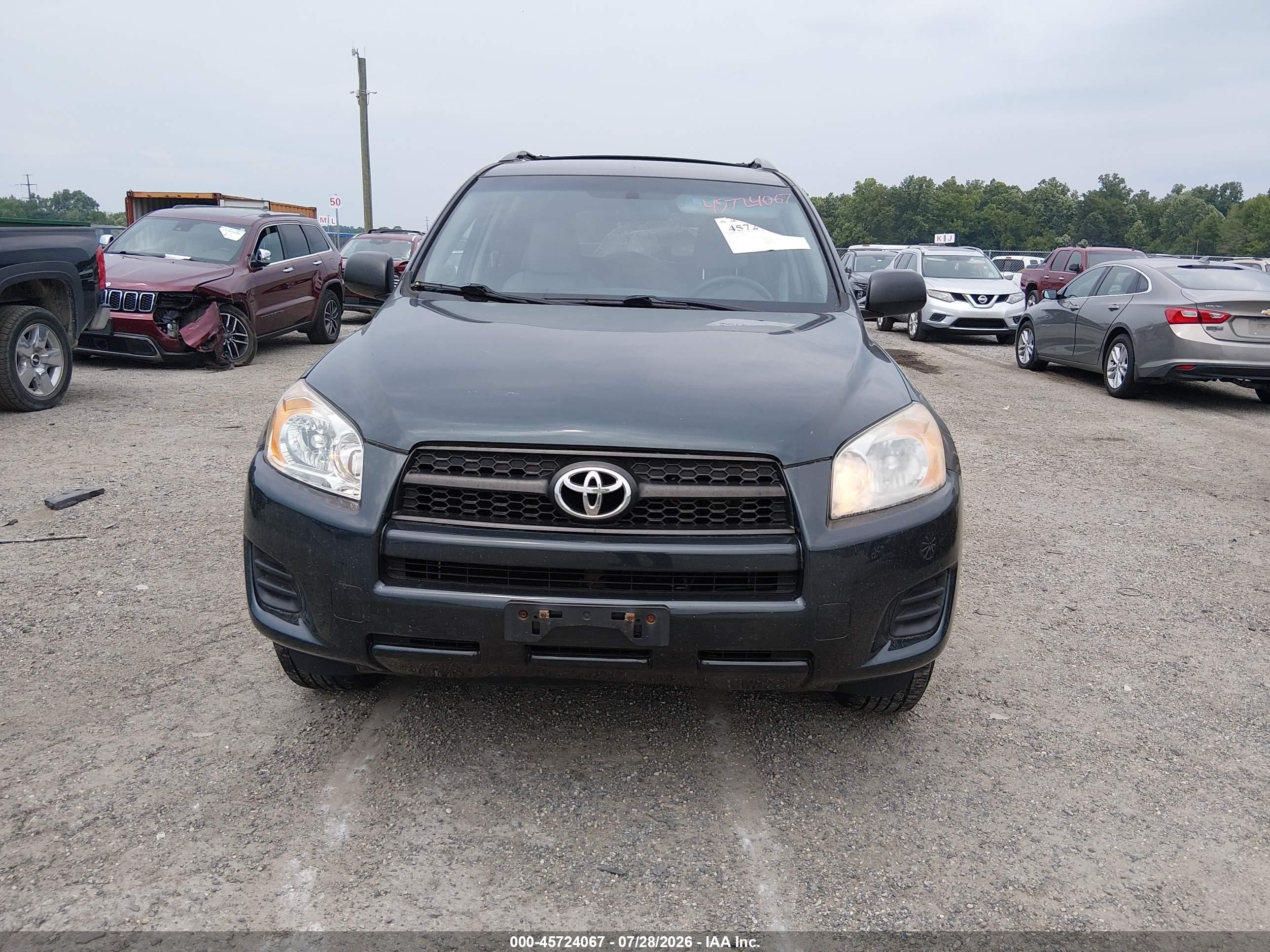 2010 Toyota Rav4   Green vin: 2T3BF4DV7AW078700