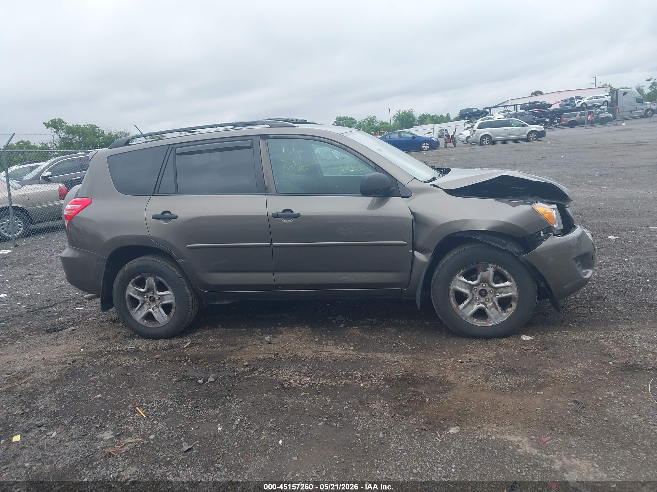 2011 Toyota Rav4   Brown vin: 2T3BF4DV7BW087303