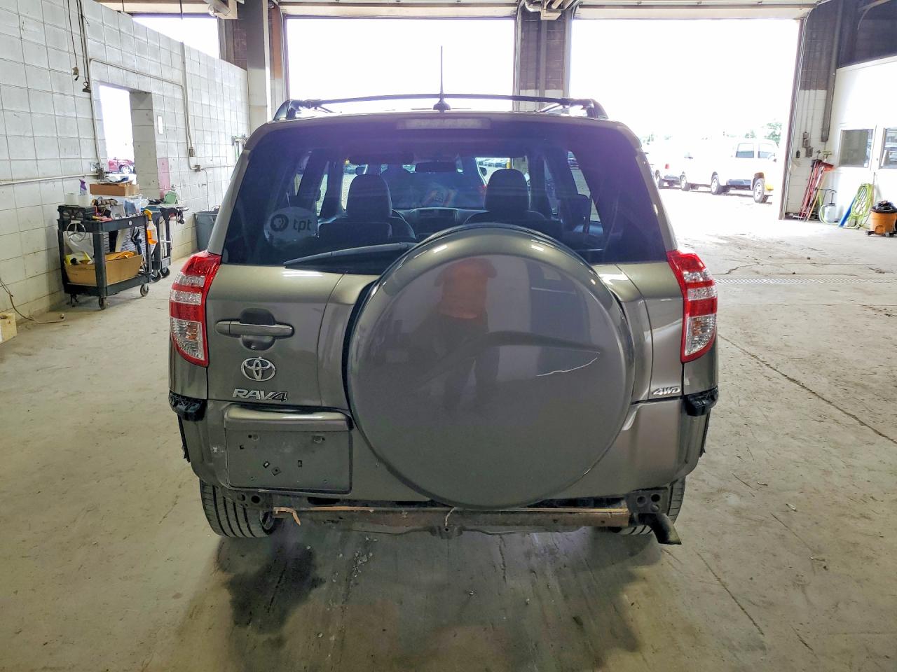 2011 Toyota Rav4 Base Brown vin: 2T3BF4DV7BW092484