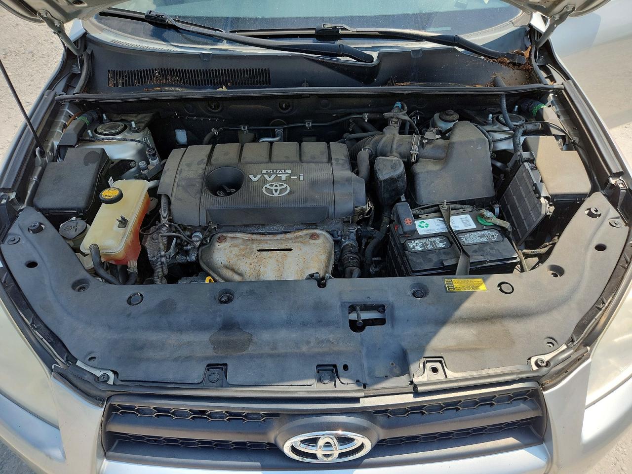 2011 Toyota Rav4 Base Silver vin: 2T3BF4DV7BW093182