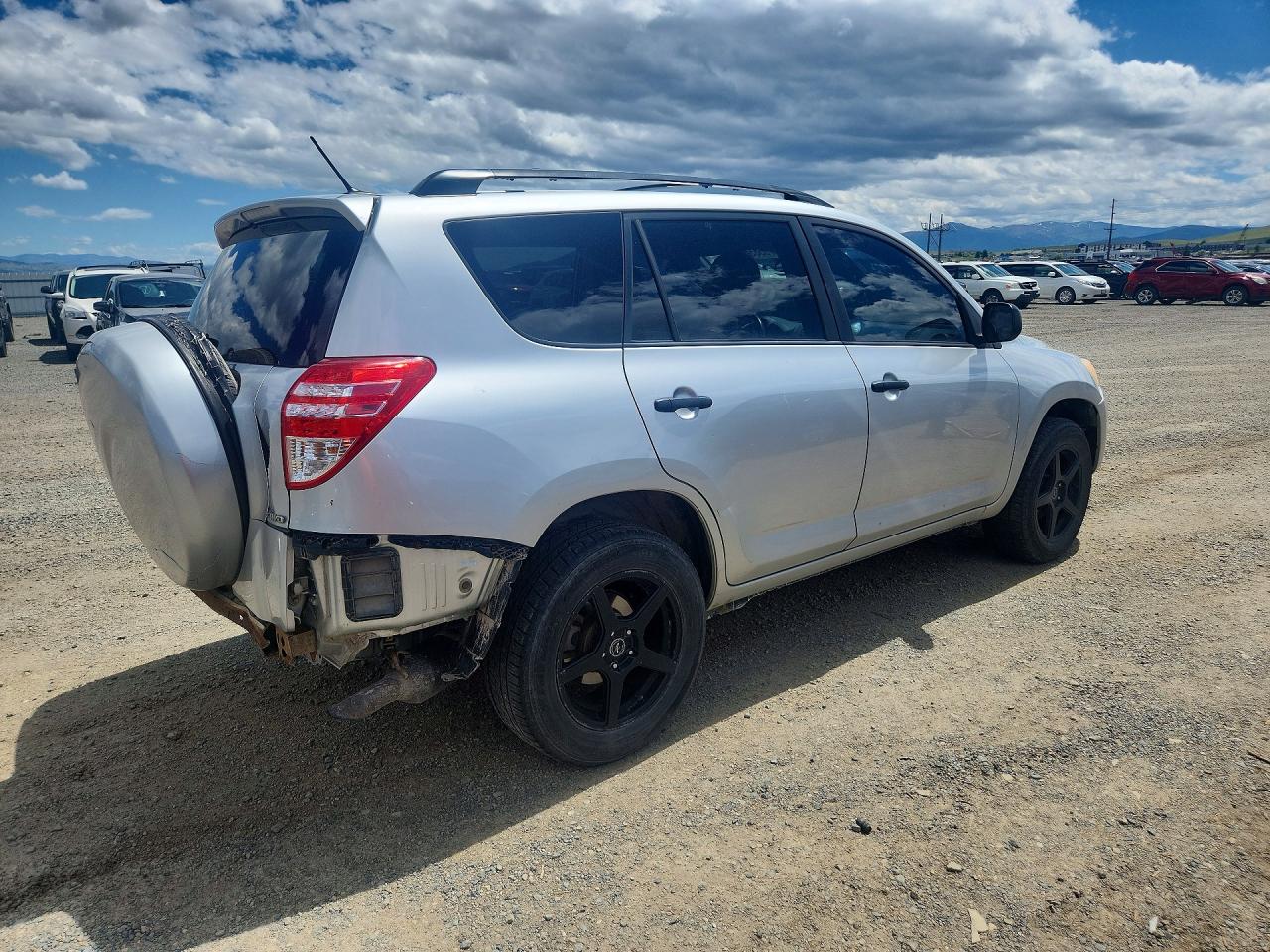 2011 Toyota Rav4 Base Silver vin: 2T3BF4DV7BW098477