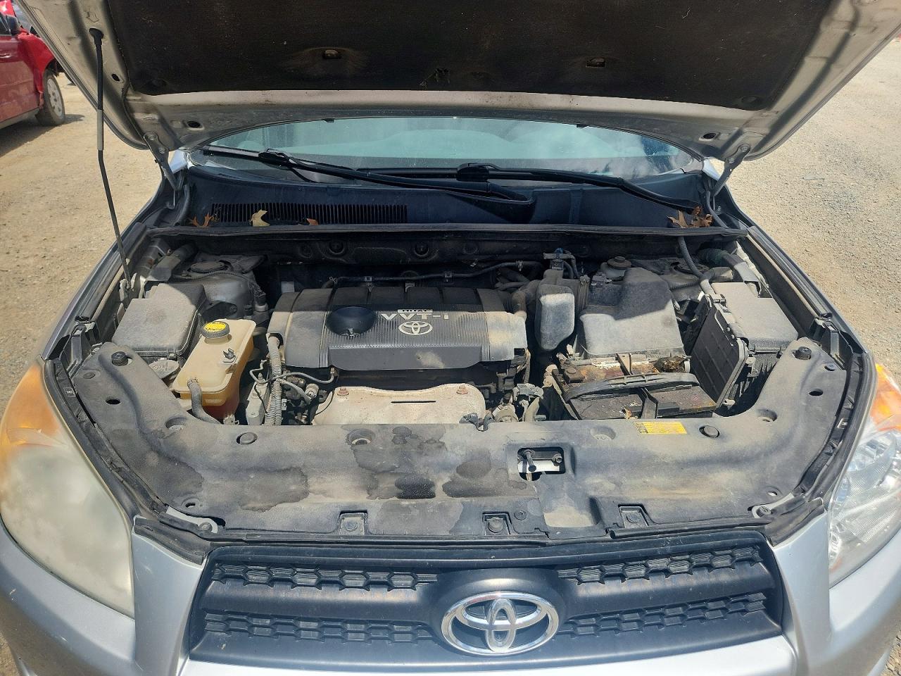 2011 Toyota Rav4 Base Silver vin: 2T3BF4DV7BW098477